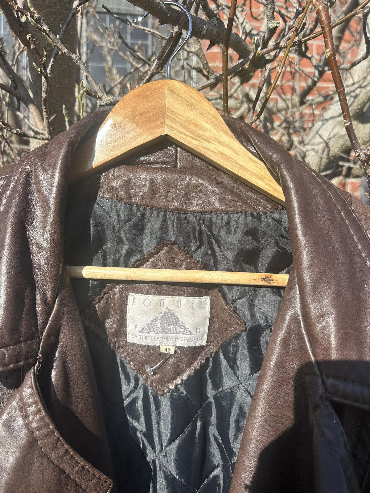 Other 1992 Leather Bomber Jacket Size US XL / EU 56 / 4 - 6 Thumbnail
