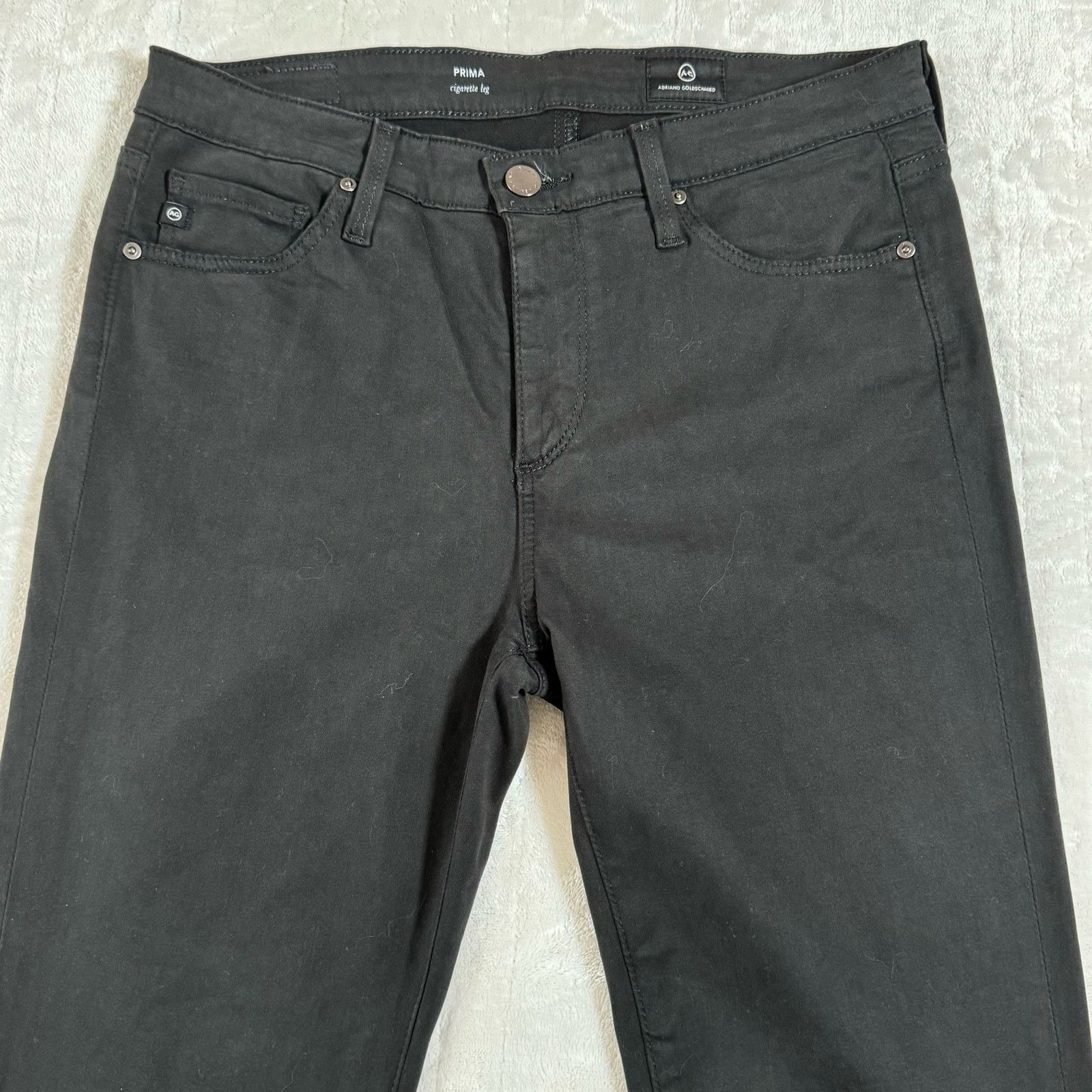 AG Adriano Goldschmied Adriano Goldschmied Prima Mid Rise Cigarette Jeans Womens Size 27" / US 4 / IT 40 - 1 Thumbnail