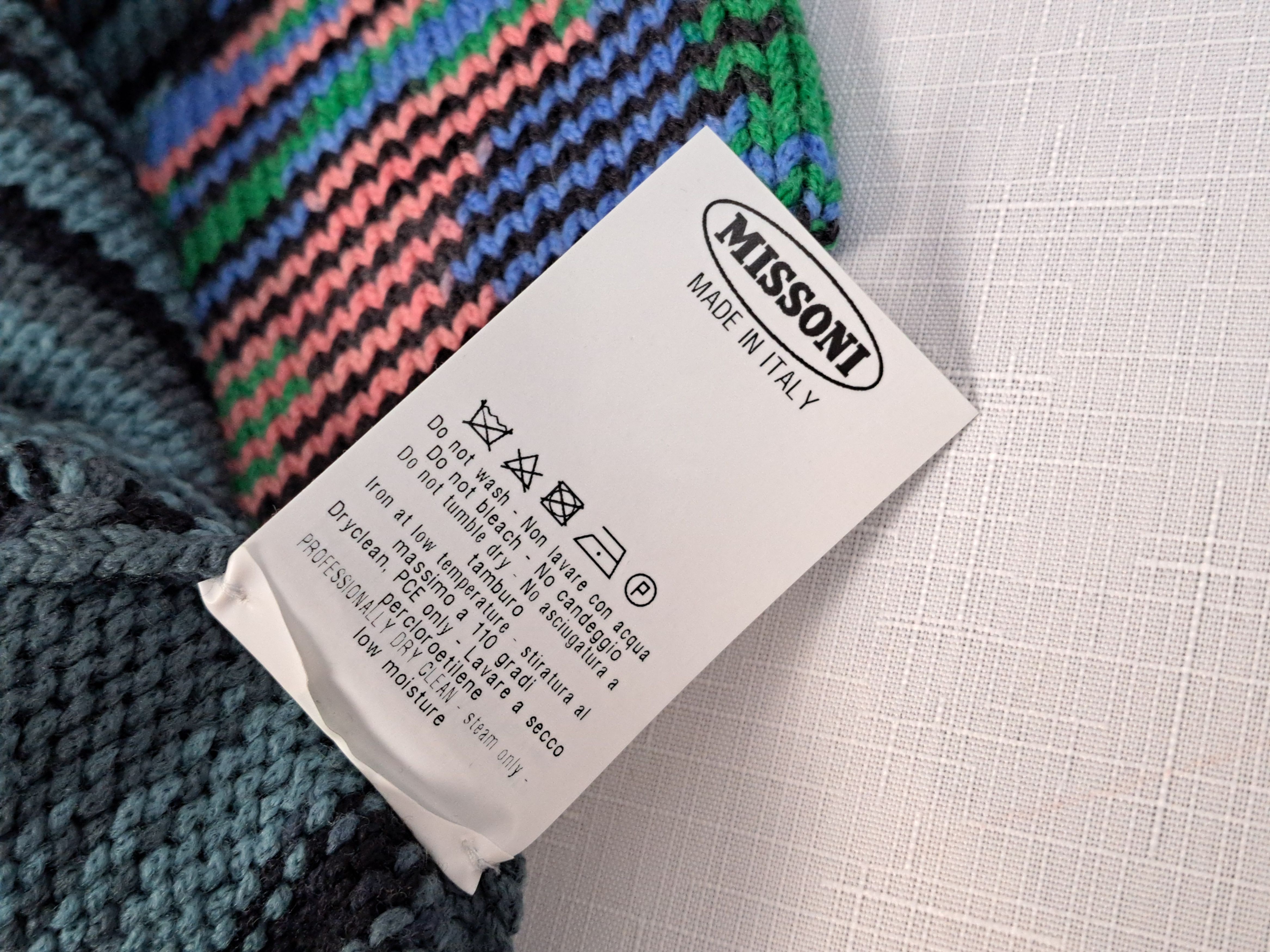 Missoni MISSONI abstract pattern wool knit sweater. Size 38 Size M / US 6-8 / IT 42-44 - 14 Thumbnail