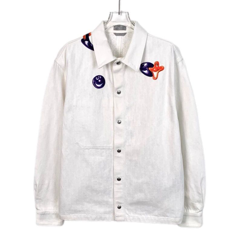 Dior Dior Kenny Scharf co-branded white logo letter dark line fu Size US S / EU 44-46 / 1 - 1 Thumbnail