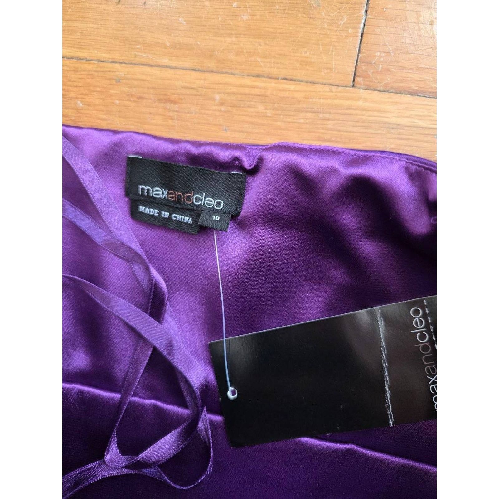 MAX&Co. Max & Cleo Cocktail Dress Women’s Size 10 Pockets A001012 Size L / US 10 / IT 46 - 7 Thumbnail