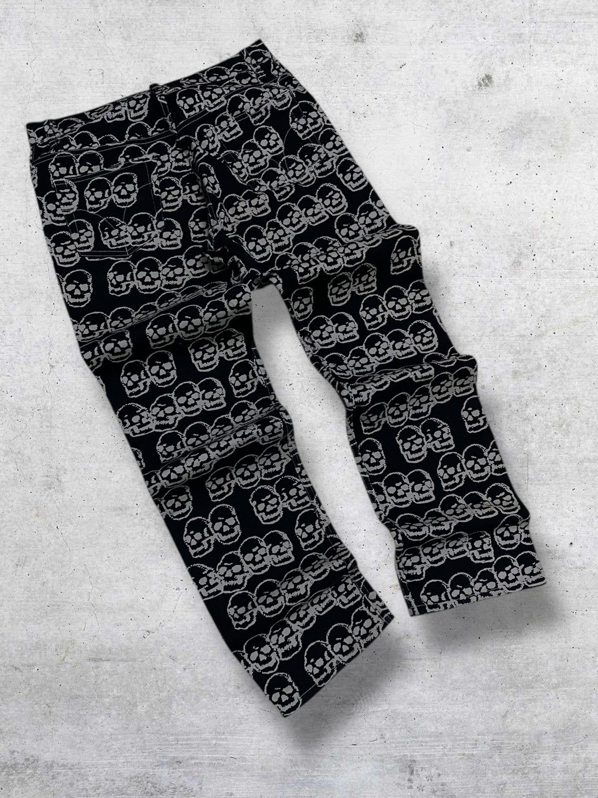 Hysteric Glamour VINTAGE HYSTERIC GLAMOUR FULLPRINT SKULL ICONIC PUNK PANT Size US 28 / EU 44 - 9 Thumbnail