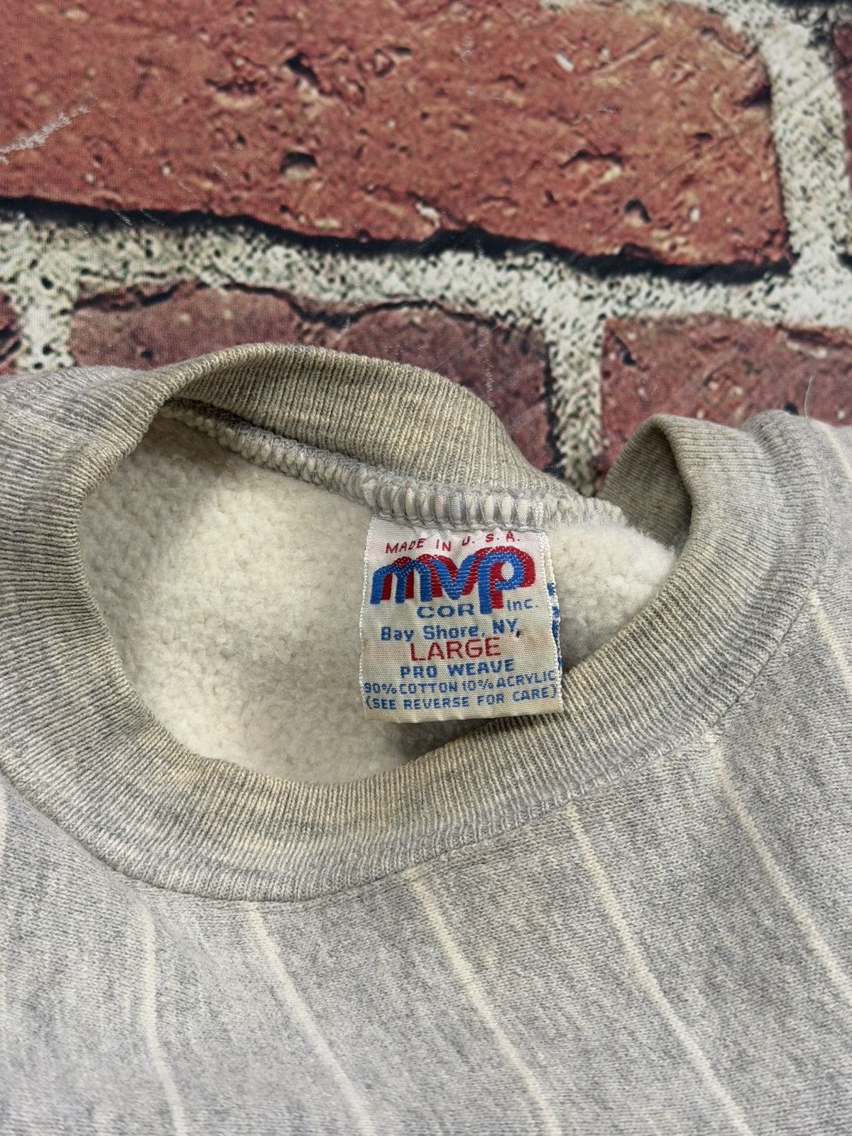 NCAA Vintage Pittsburgh Pitt Panthers MVP Pro Weave Sweatshirt Size US L / EU 52-54 / 3 - 9 Thumbnail
