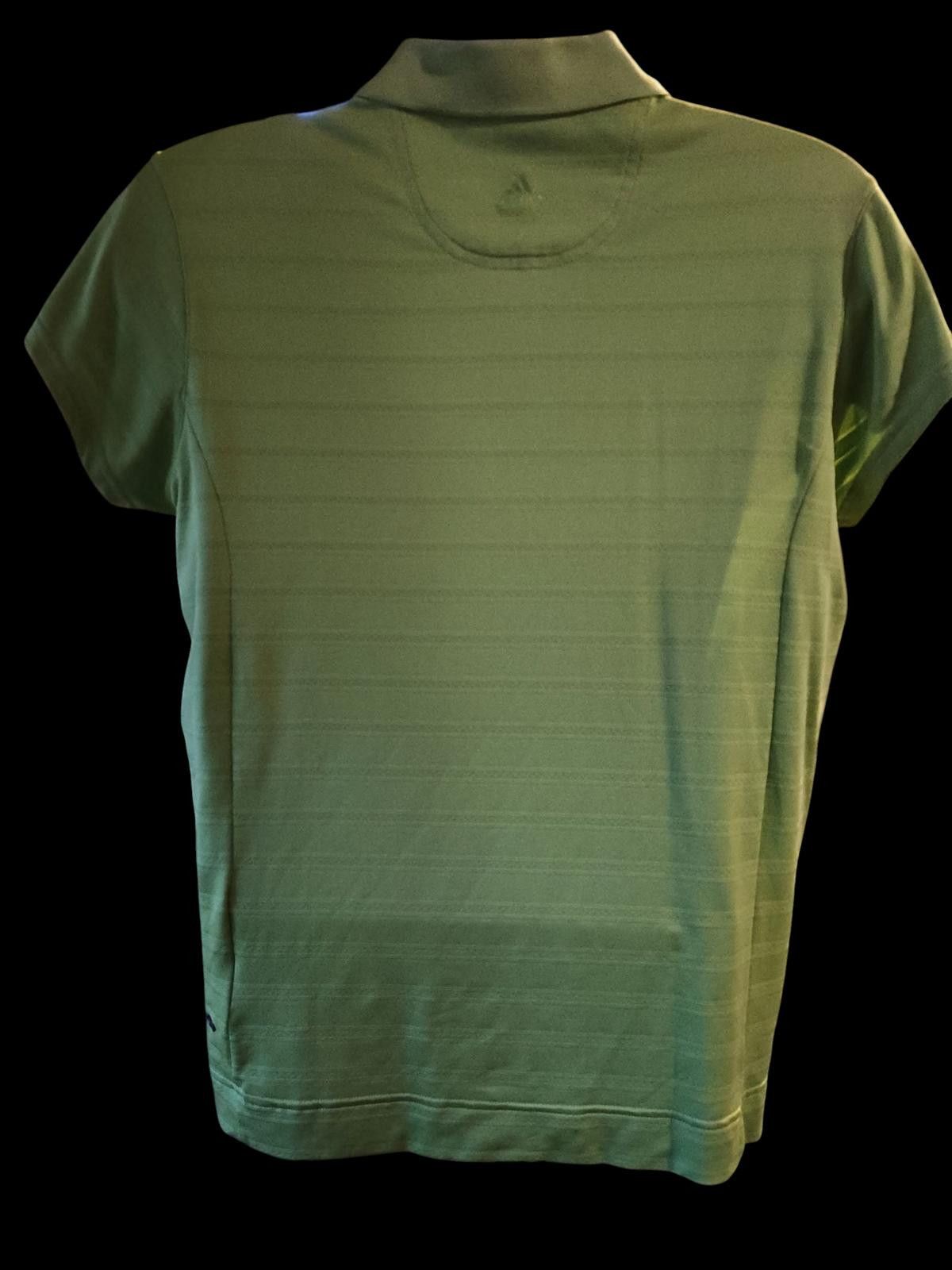 Adidas Adidas Men's Light Green Polo Shirt Size XL Size US XL / EU 56 / 4 - 5 Thumbnail