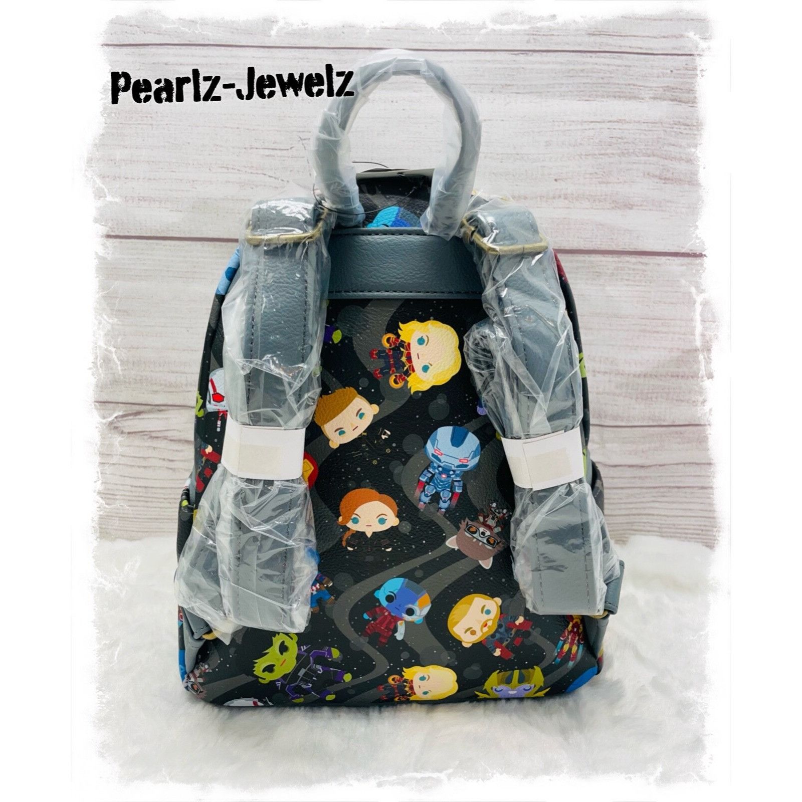 Disney Loungefly Marvel Avengers Endgame Chibi Characters Iron Man Size ONE SIZE - 3 Thumbnail