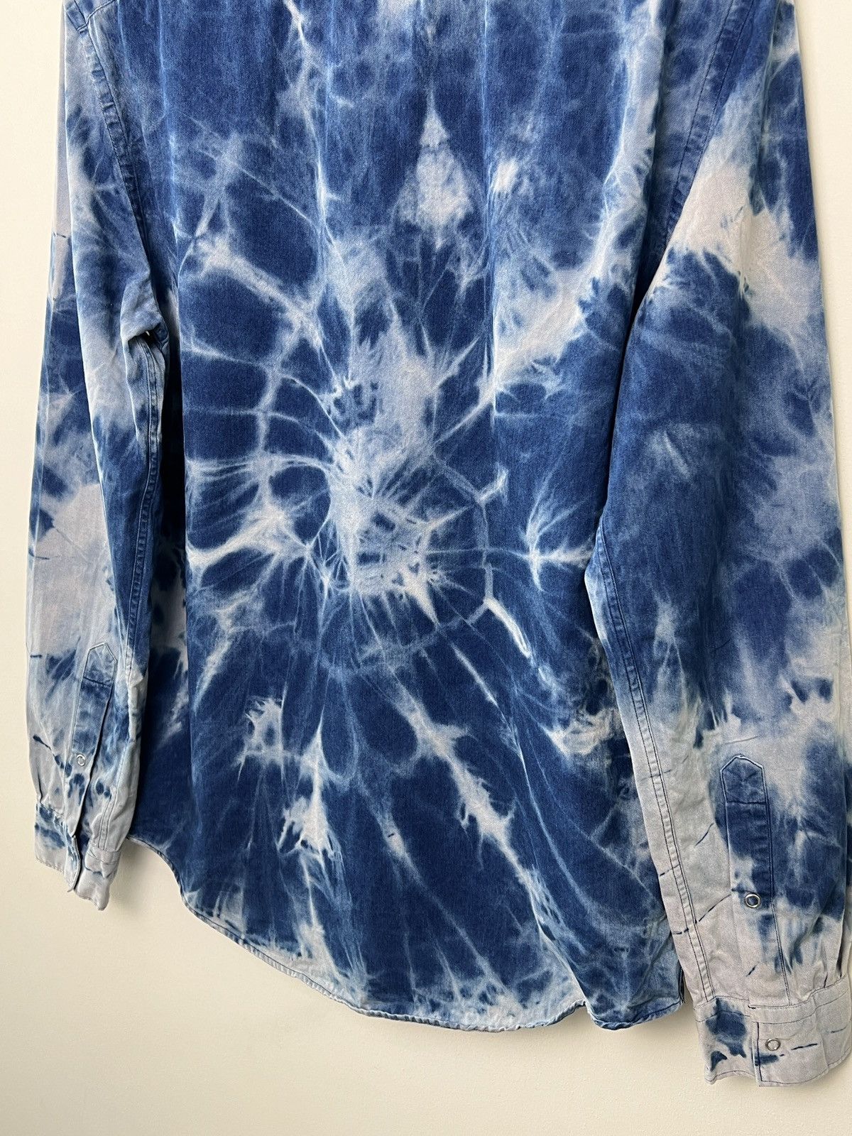Acne Studios acne y2k vintage shirt 1/1 bleached tie dye Size US M / EU 48-50 / 2 - 10 Thumbnail