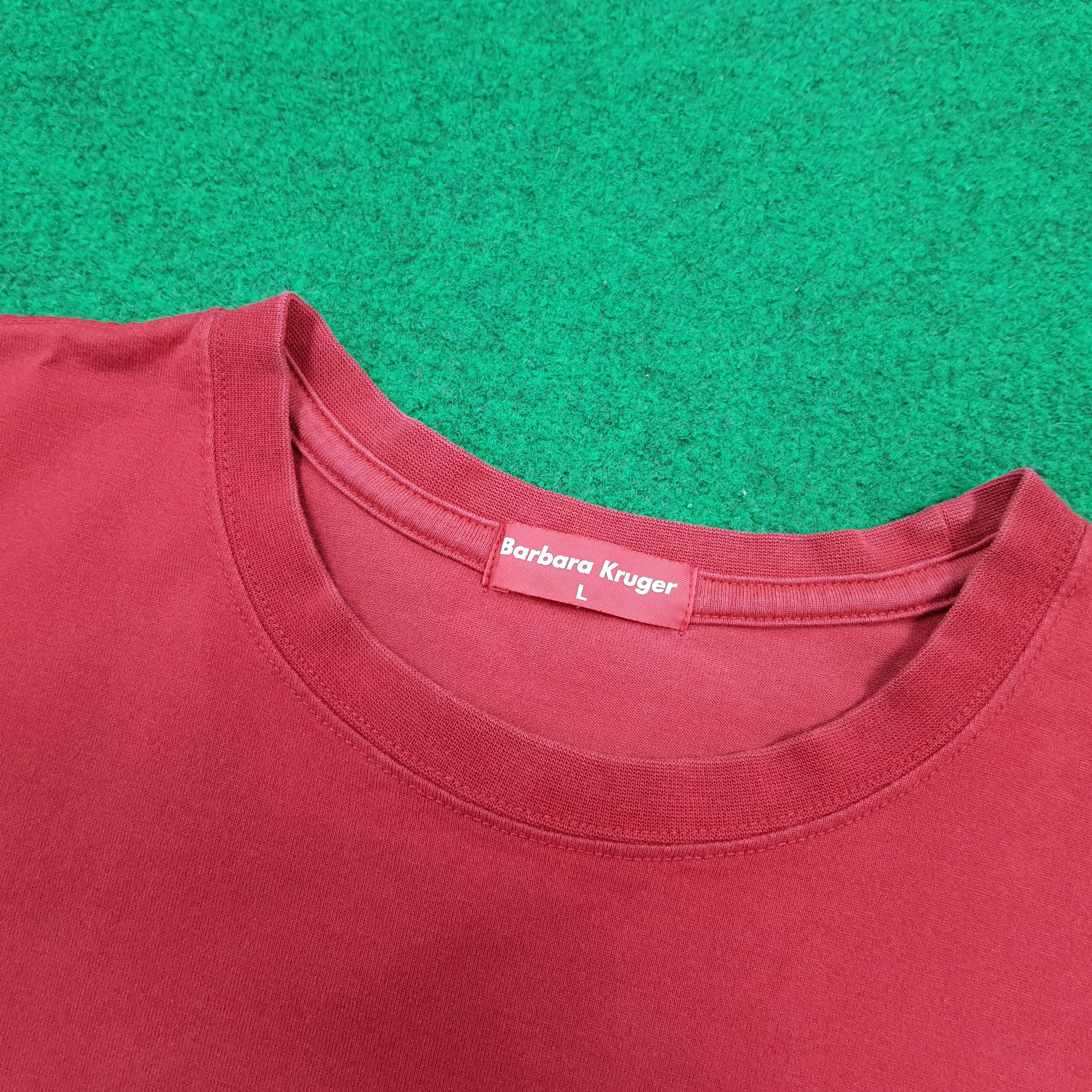 Barbara Kruger Vintage Barbara Kruger Designer Graphic Tees C301N76 Size US M / EU 48-50 / 2 - 5 Thumbnail