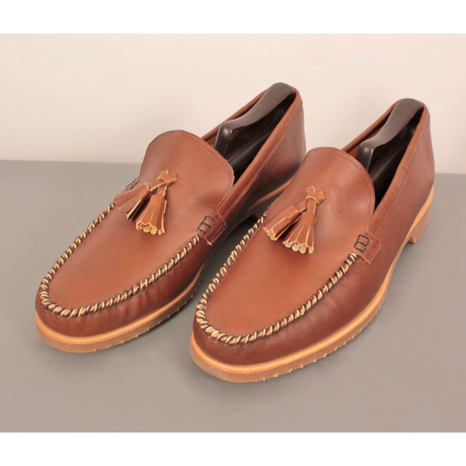 Hush Puppies **Vintage Hush Puppies 70s Brown Loafers Men's Sz 10.5 M** User: Vintage Hush Puppies 70s Brown Loafers Men's Sz 10.5 M Size ONE SIZE - 2 Thumbnail
