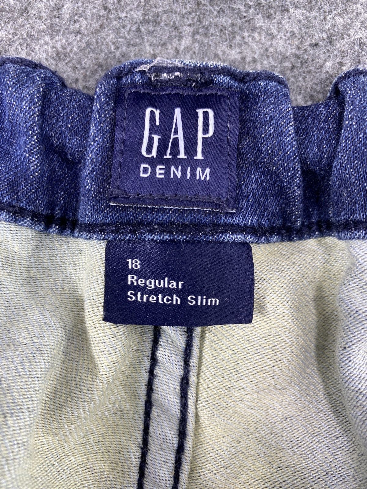 Gap × Jean Gap Regular Stretch Slim Denim- J1138 Size 25" / US 0 / IT 36 - 10 Thumbnail