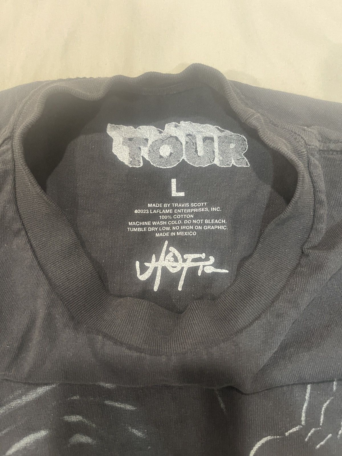 Travis Scott Travis Scott Utopia Circus Maximus 2023 Tour L/S Tee Size US L / EU 52-54 / 3 - 5 Thumbnail