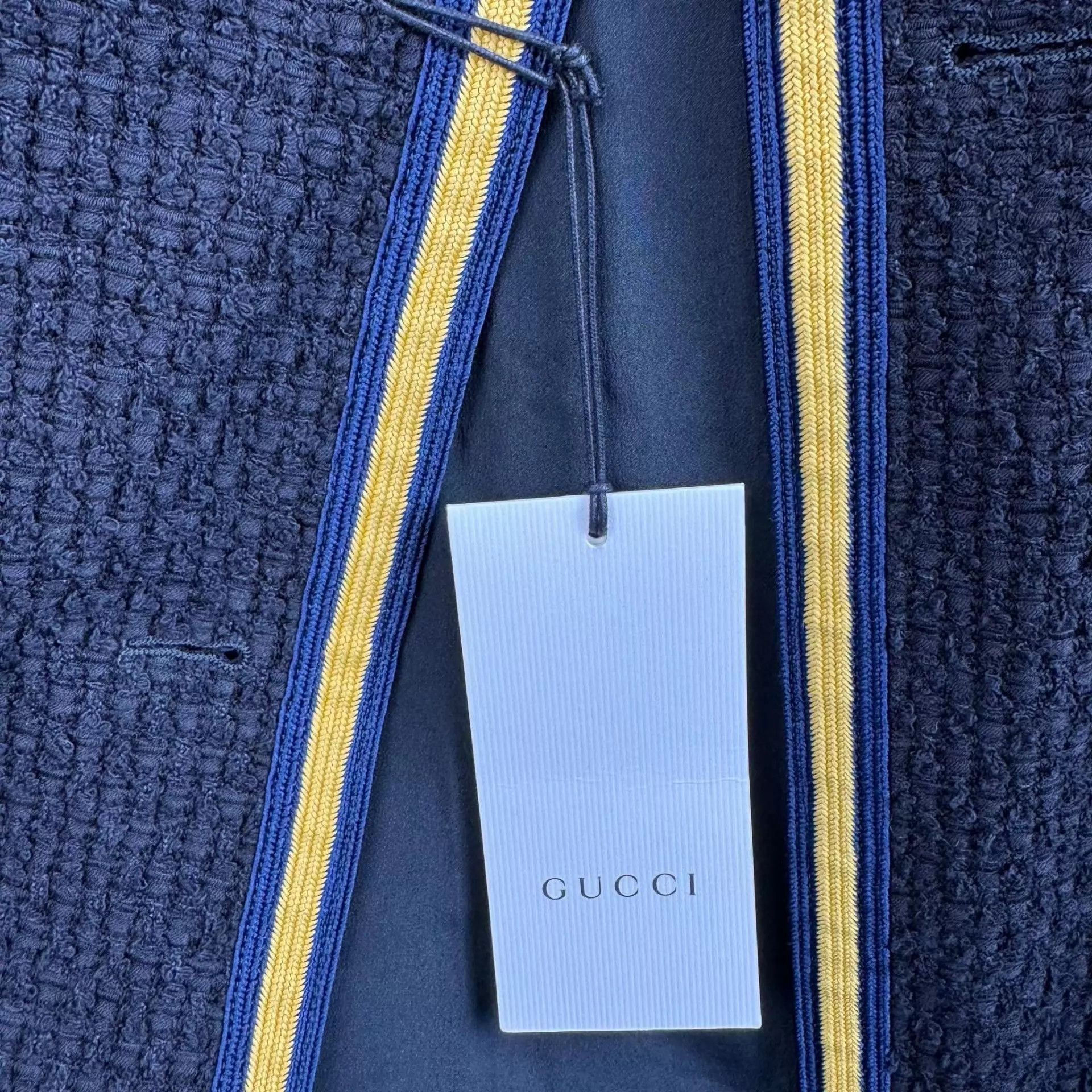 Gucci Gucci Men's Four Pocket Black Jacket 40 Size S / US 4 / IT 40 - 7 Thumbnail