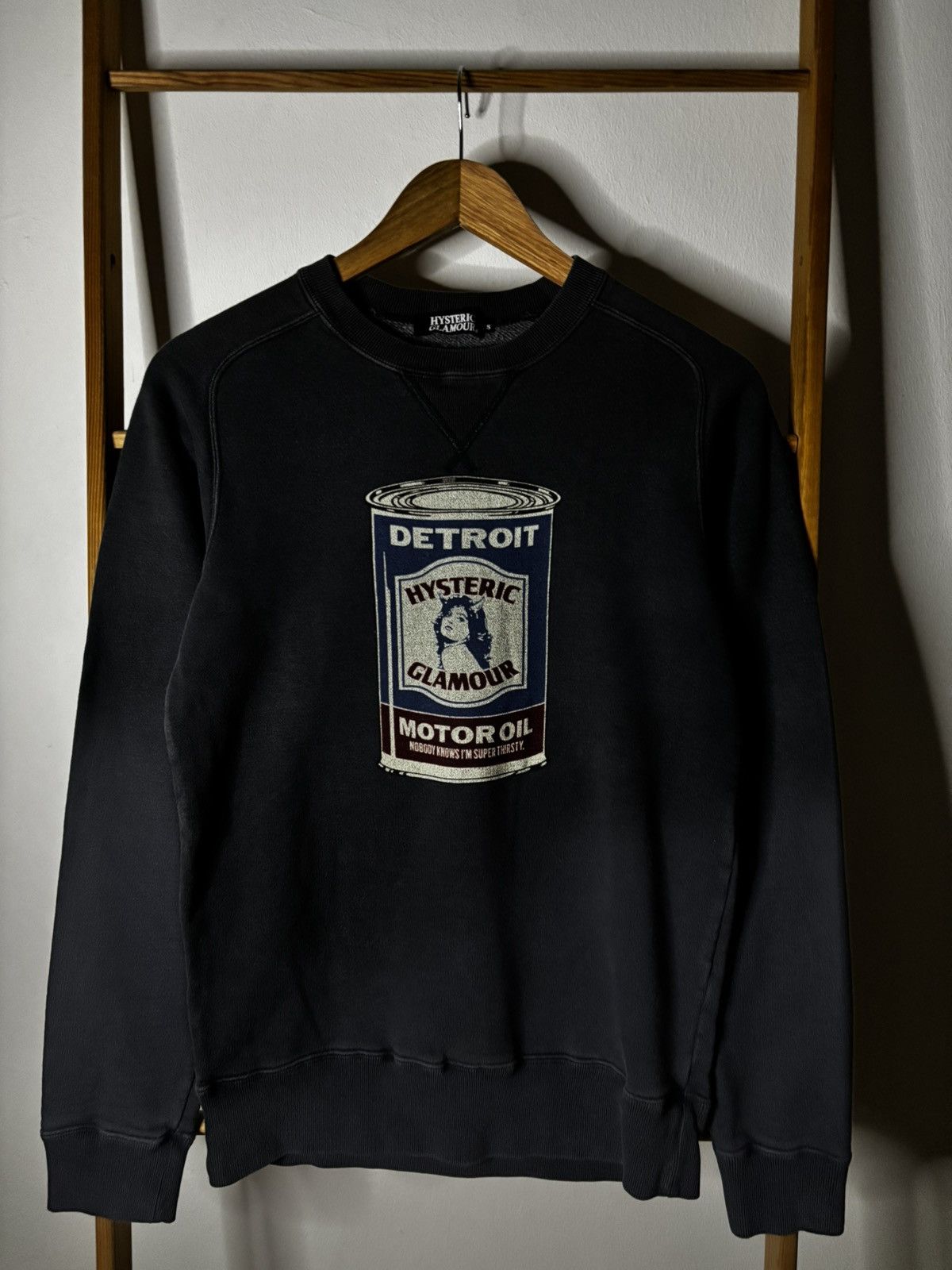 Hysteric Glamour × Japanese Brand Hysteric glamour motor oil Sweatshirt Size US S / EU 44-46 / 1 - 1 Thumbnail