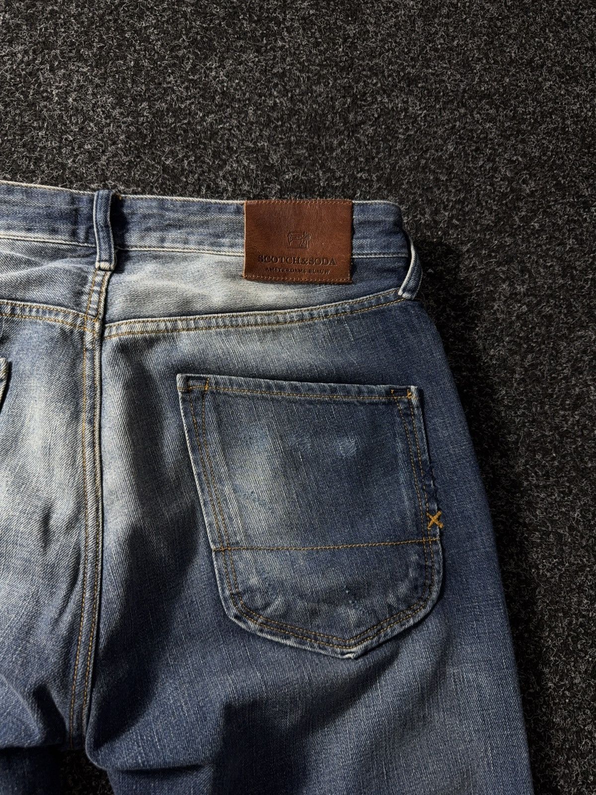 If Six Was Nine × Scotch & Soda × Vintage Distressed 2000s Scotch & Soda denim pants jeans y2k style Size US 31 - 14 Thumbnail