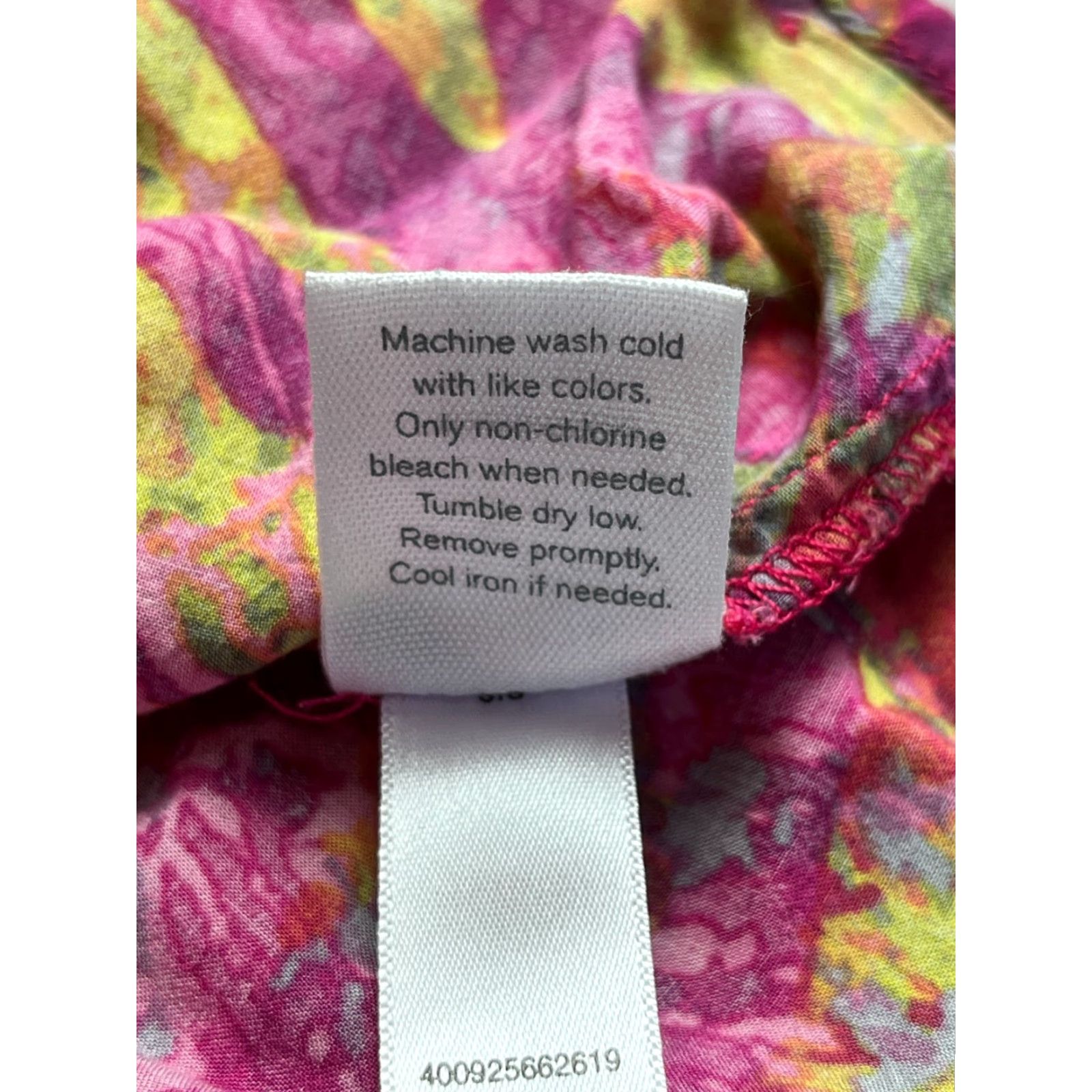 Hang Ten Hang Ten Tank Top Women's M Pink Multicolor High Neck Tank Womens M Pink Multicolor High Neck Size M / US 6-8 / IT 42-44 - 6 Thumbnail