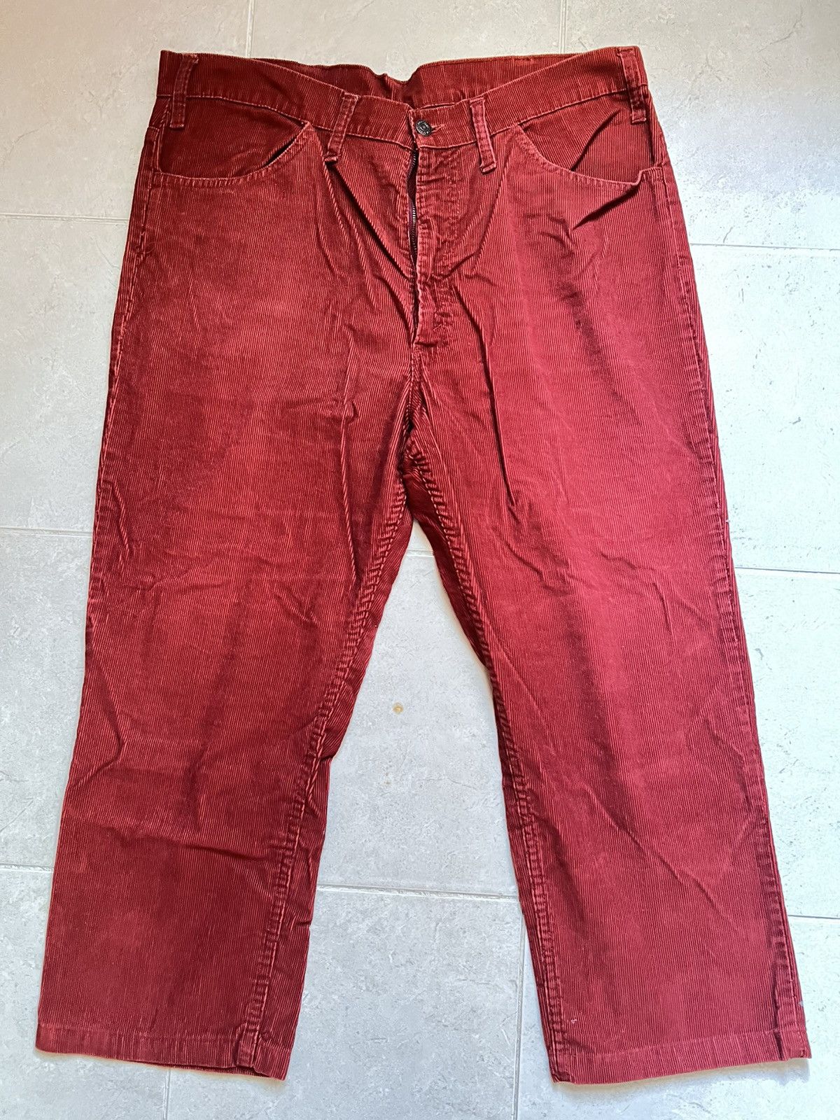 Levi's × Levi's Vintage Clothing Vintage Levis 519 Button 3 Pants Corduroy Size US 38 / EU 54 - 1 Thumbnail
