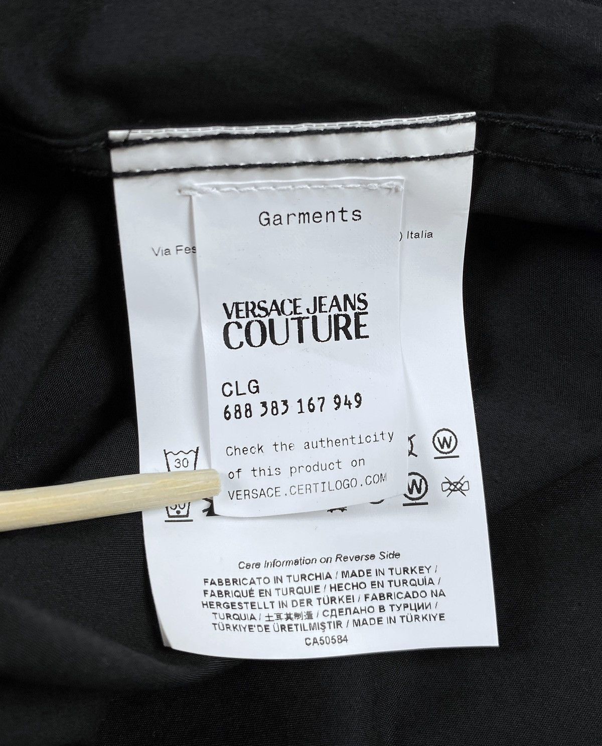 Versace Jeans Couture Men's Versace Jeans Couture V-Emblem LS Shirt Size 48 / S Size US S / EU 44-46 / 1 - 15 Thumbnail
