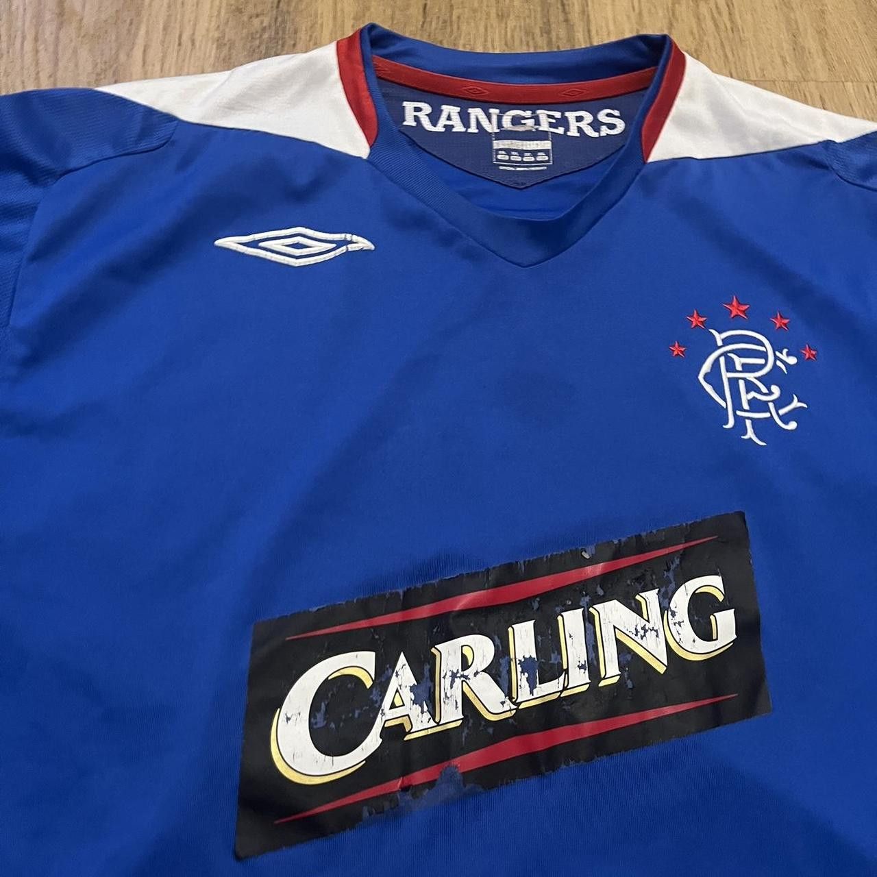 Umbro Rangers 2006-08 home football shirt #RangersFC Size US XXL / EU 58 / 5 - 3 Thumbnail