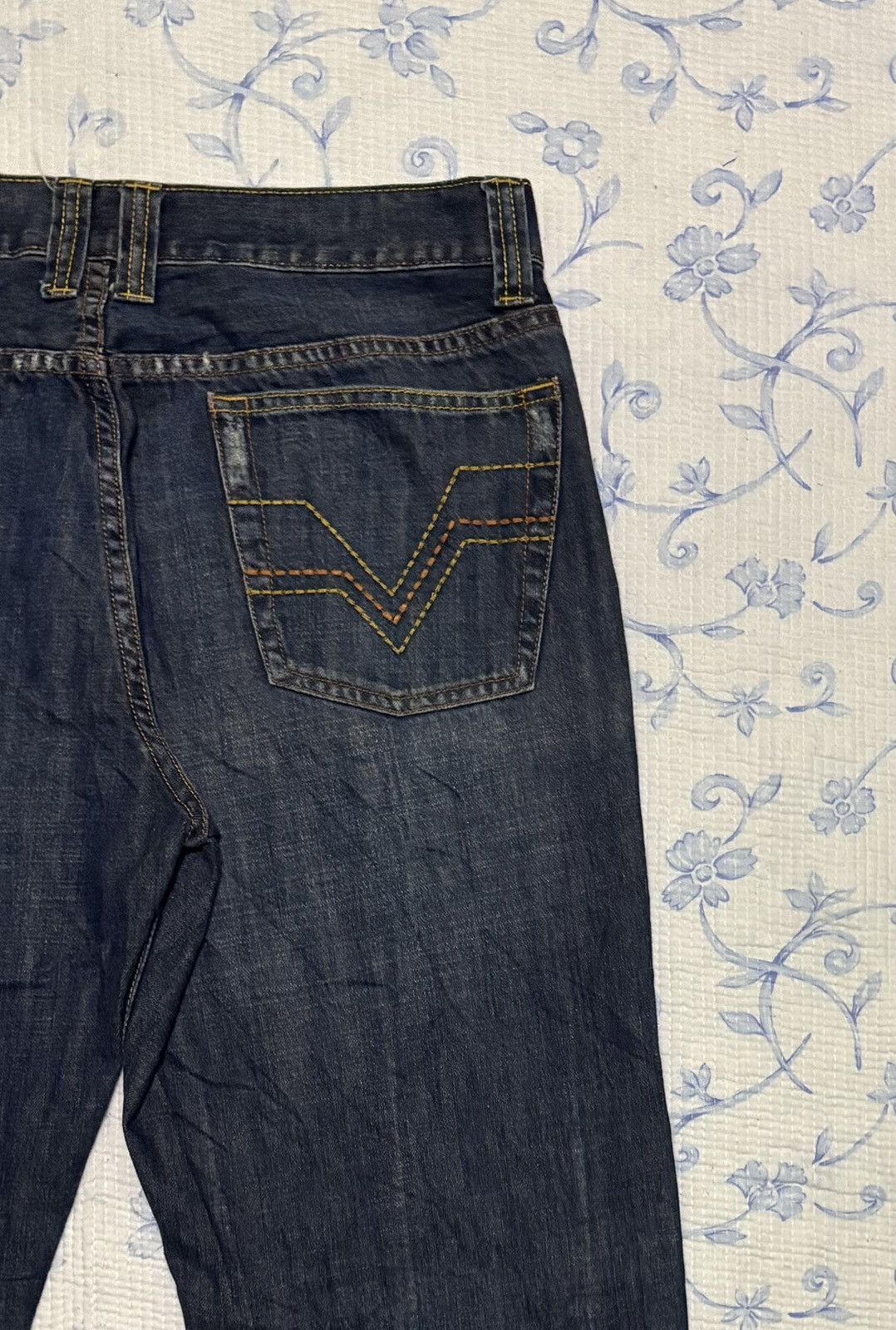 Guess G By Guess Davis Bootcut Streetwear Flared Denim Size US 35 - 11 Thumbnail