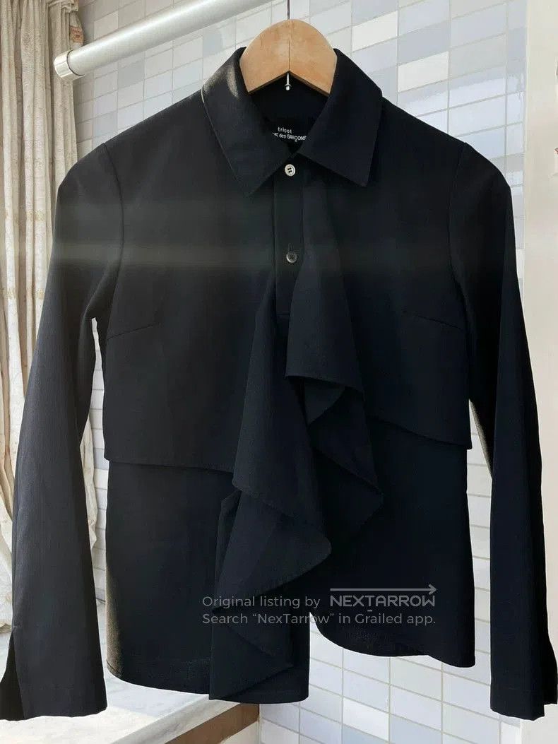 Comme des Garcons Comme Des Garçons Tricot Irregular Shirt. Size US S / EU 44-46 / 1 - 1 Thumbnail