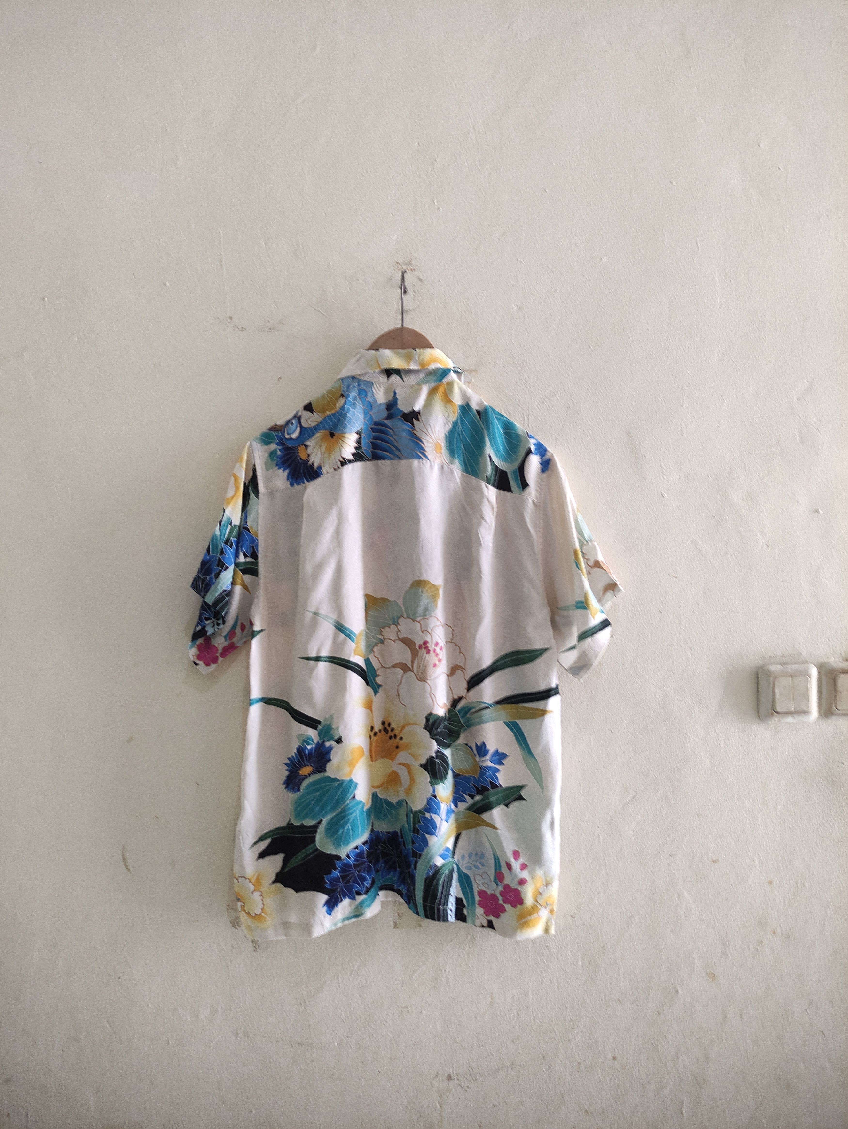 Japanese Brand × Sun Surf × Toyo Enterprises Pagong Kyoto flowers silk shirt Size US M / EU 48-50 / 2 - 2 Thumbnail