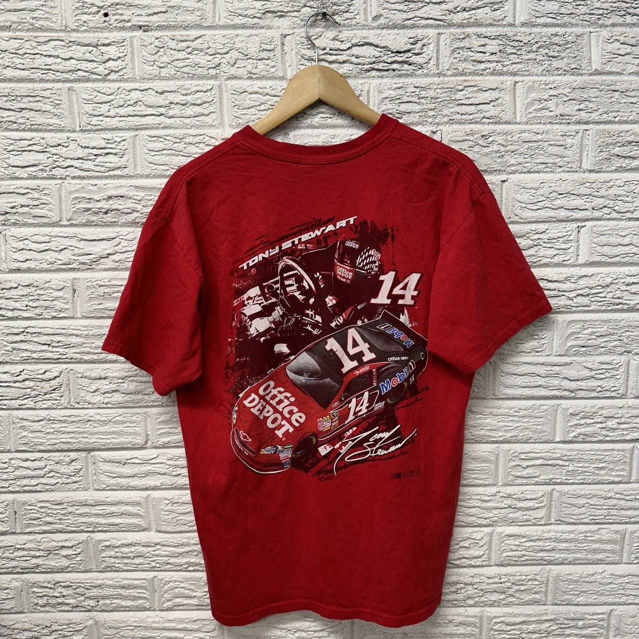 NASCAR × Vintage Vintage Tony Stewart Nascar Shirt Men’s Large Size US L / EU 52-54 / 3 - 3 Thumbnail
