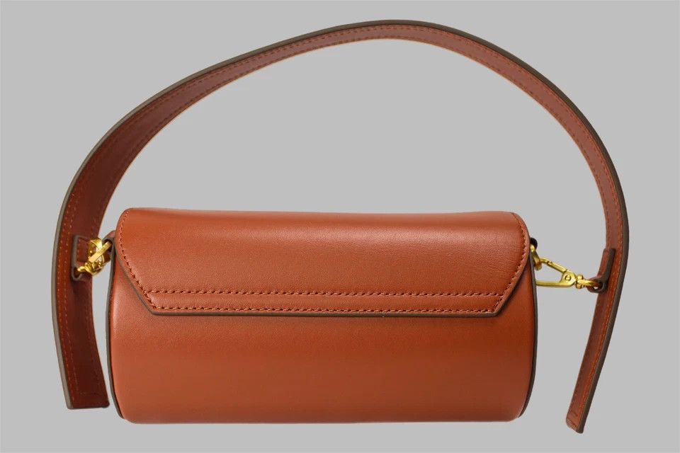 Bape BAPY by A Bathing Ape Padlock Mini Leather Bag — Brown Size ONE SIZE - 3 Thumbnail