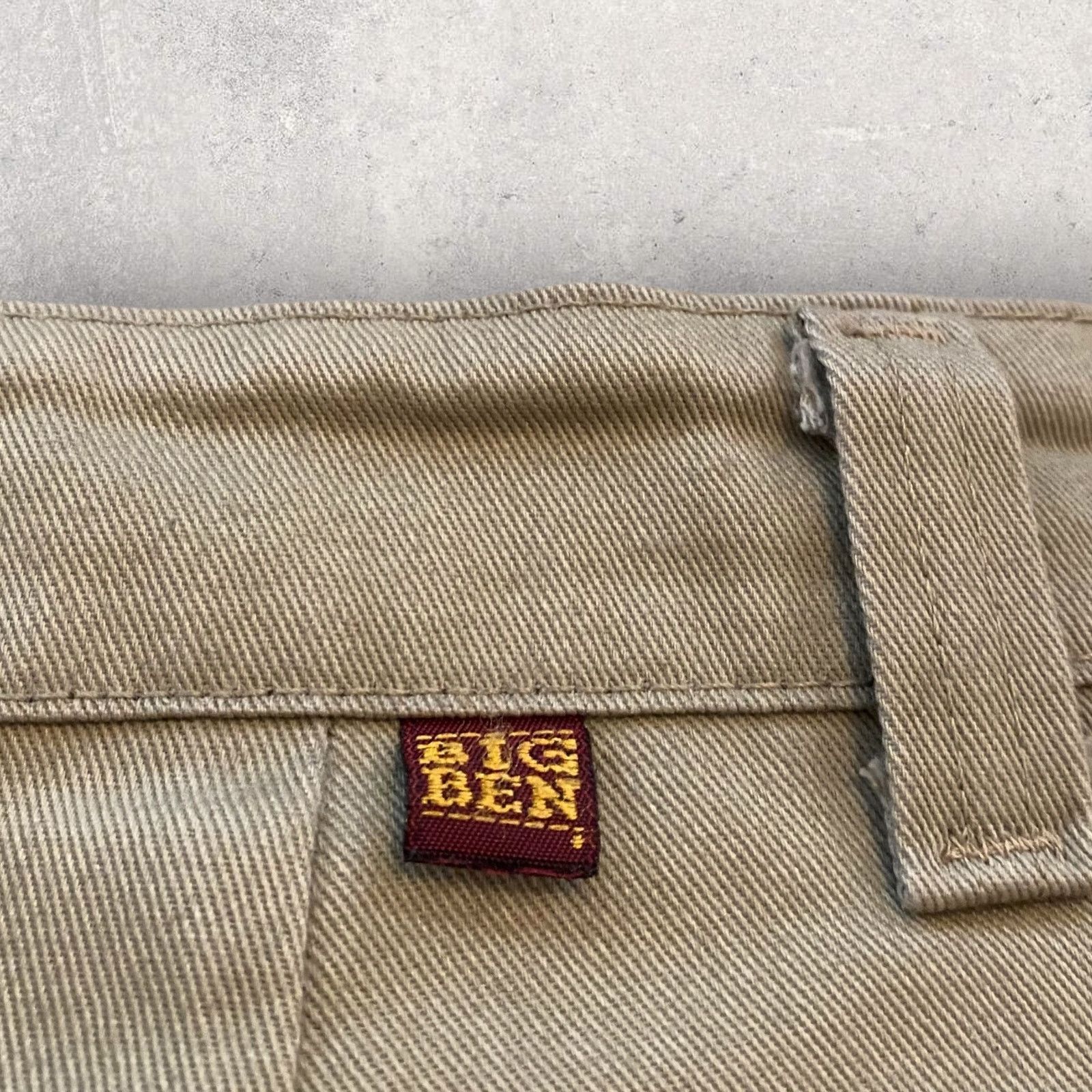 Vintage × Wrangler Vintage Big Ben Wrangler Khaki Twill Chino Work Pants Size US 32 / EU 48 - 6 Thumbnail