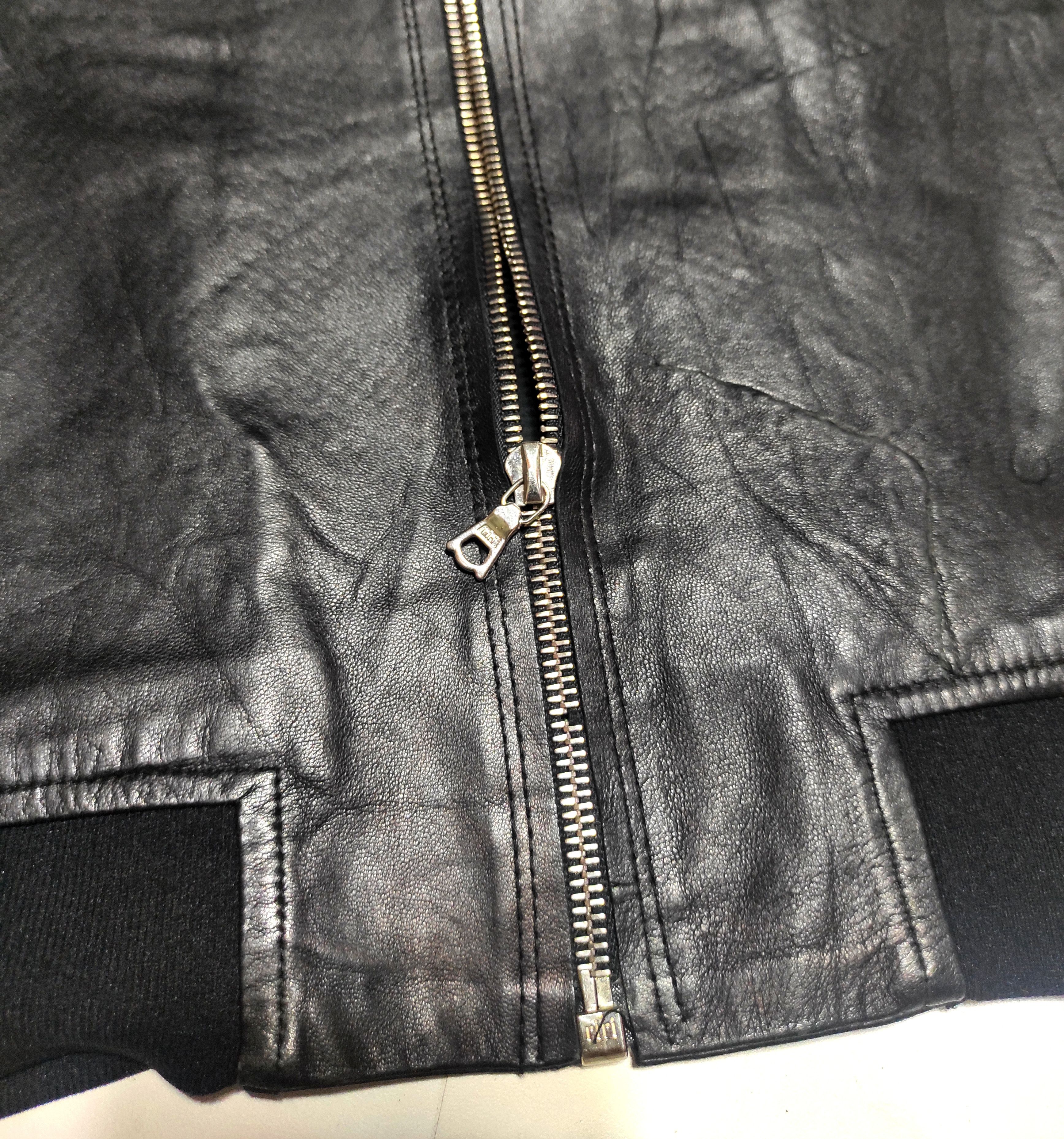 Sandro Unique Sandro leather jacket calf skin Made in France Size XS / US 0-2 / IT 36-38 - 12 Thumbnail