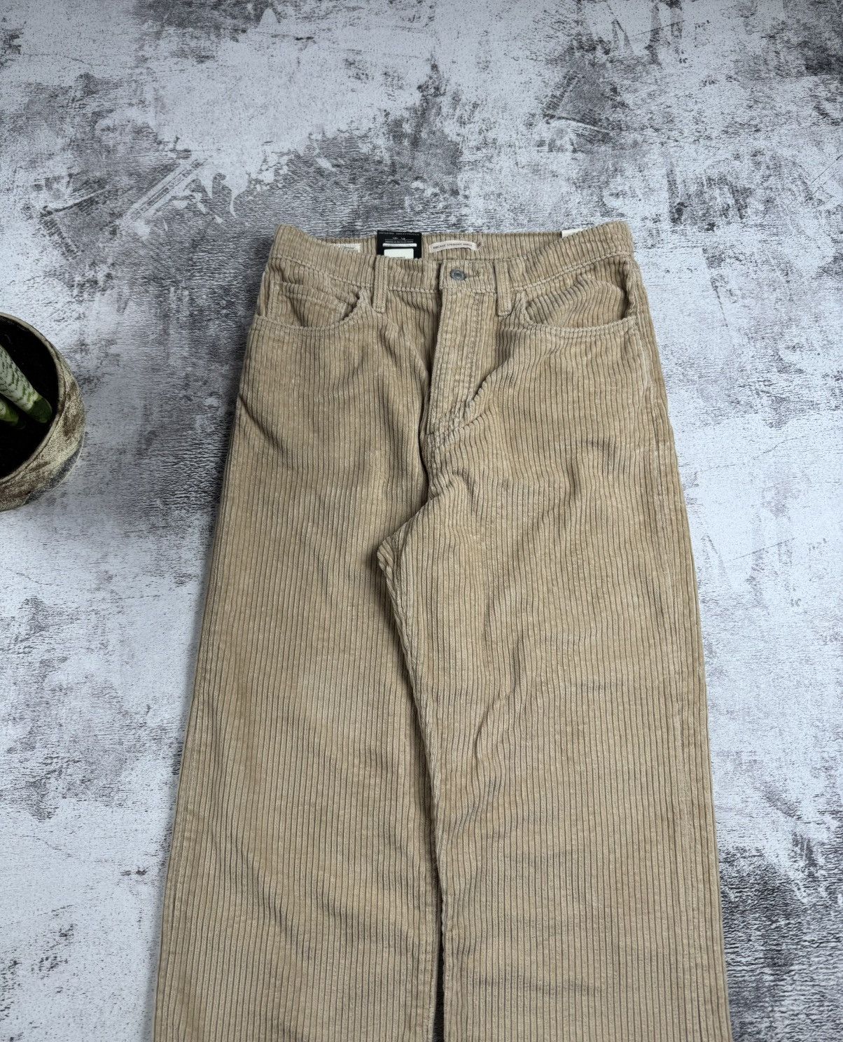 Levi's Levis NEW Ribcage Straight Ankle Velvet Velour Men’s High Rise Pants Trousers Size US 30 / EU 46 - 14 Thumbnail