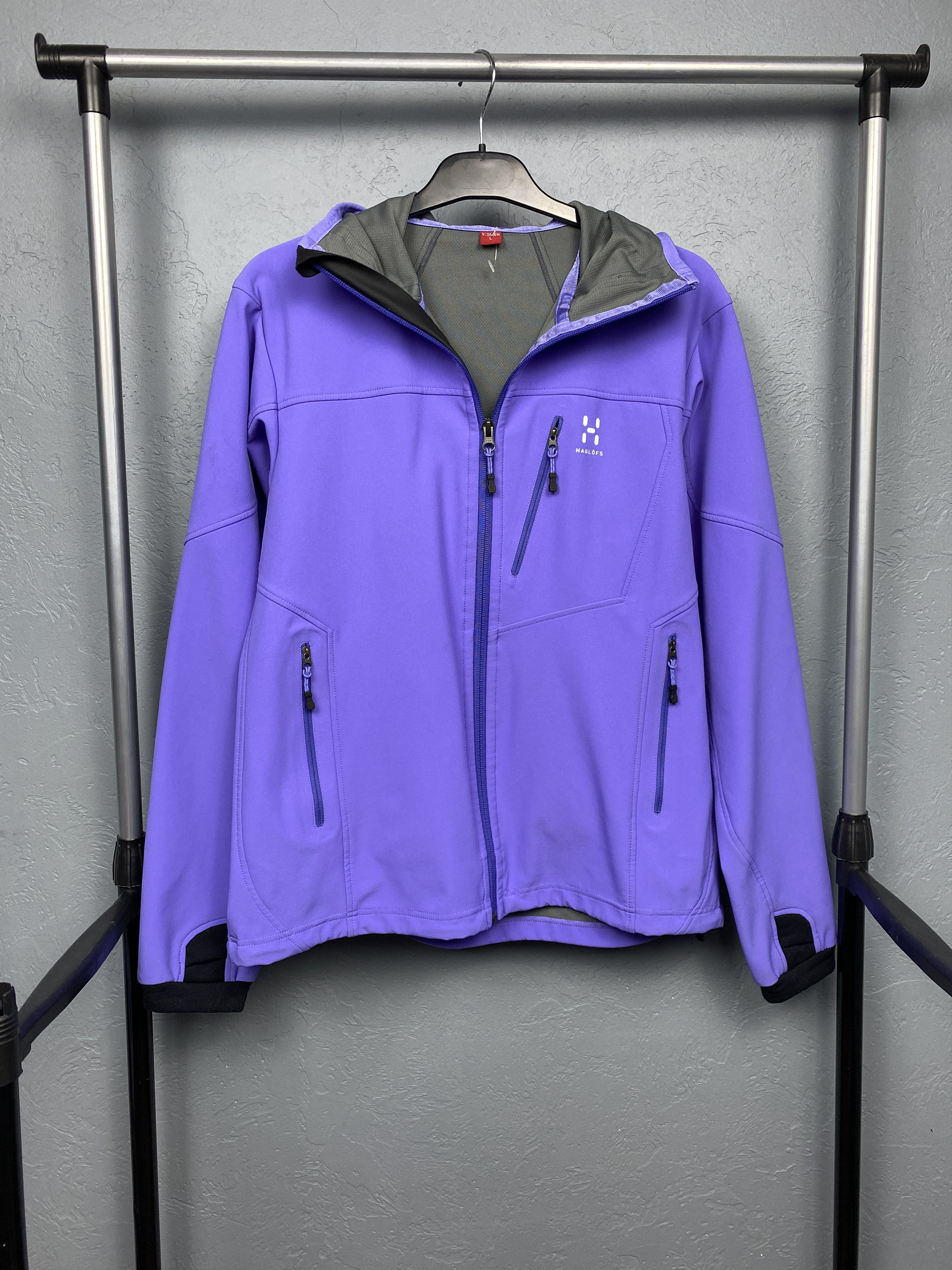 Haglofs Haglofs Vintage Womens Outdoor Softshell Jacket Size L / US 10 / IT 46 - 6 Thumbnail