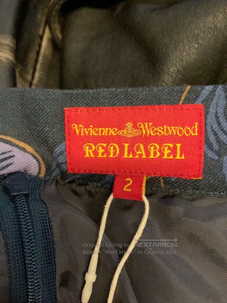 Vivienne Westwood Vivienne Westwood size 2 Vintage blue rose witch half skirt Size 22" - 8 Thumbnail