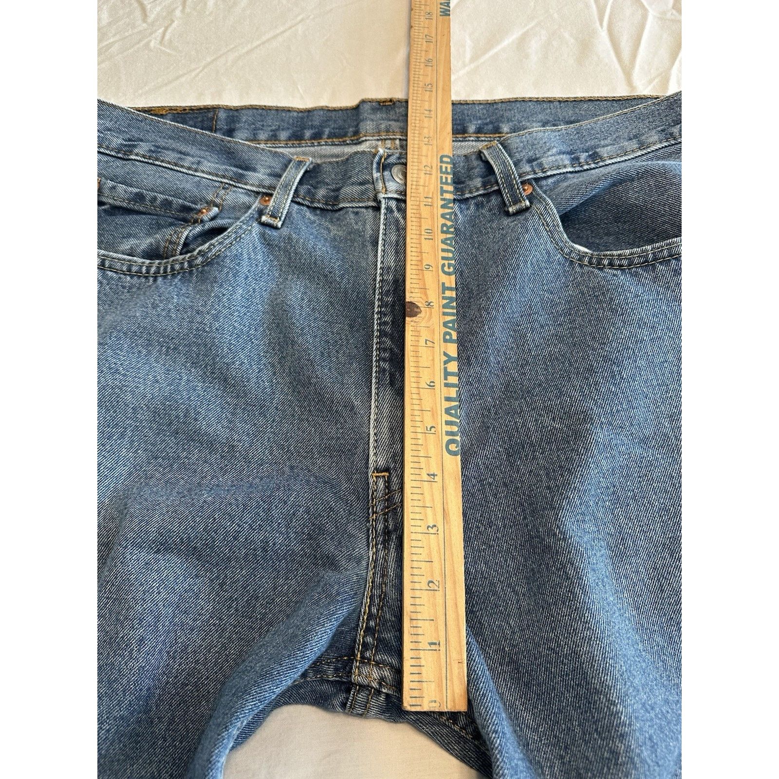 Levi's Levis 550 Jeans 36x30 Blue Med Relaxed Streetware Normcore Size US 36 / EU 52 - 11 Thumbnail