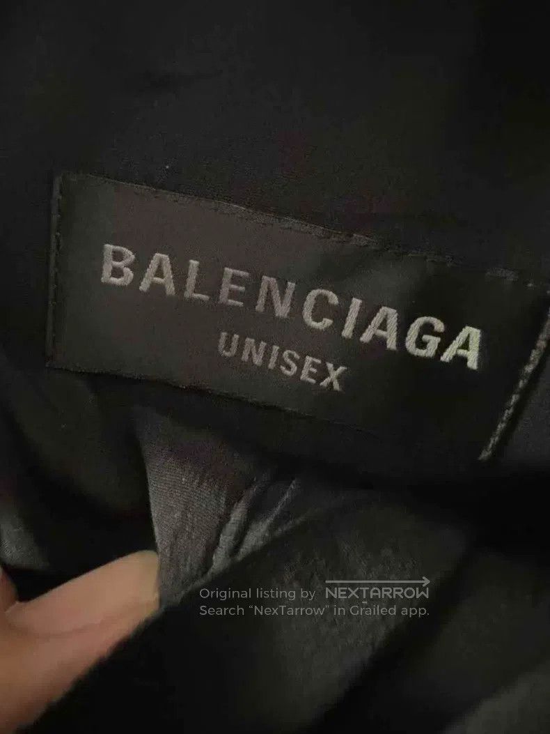 Balenciaga Balenciaga Black, White, and Grey Colorblocked Sports Jack Size US XS / EU 42 / 0 - 3 Thumbnail