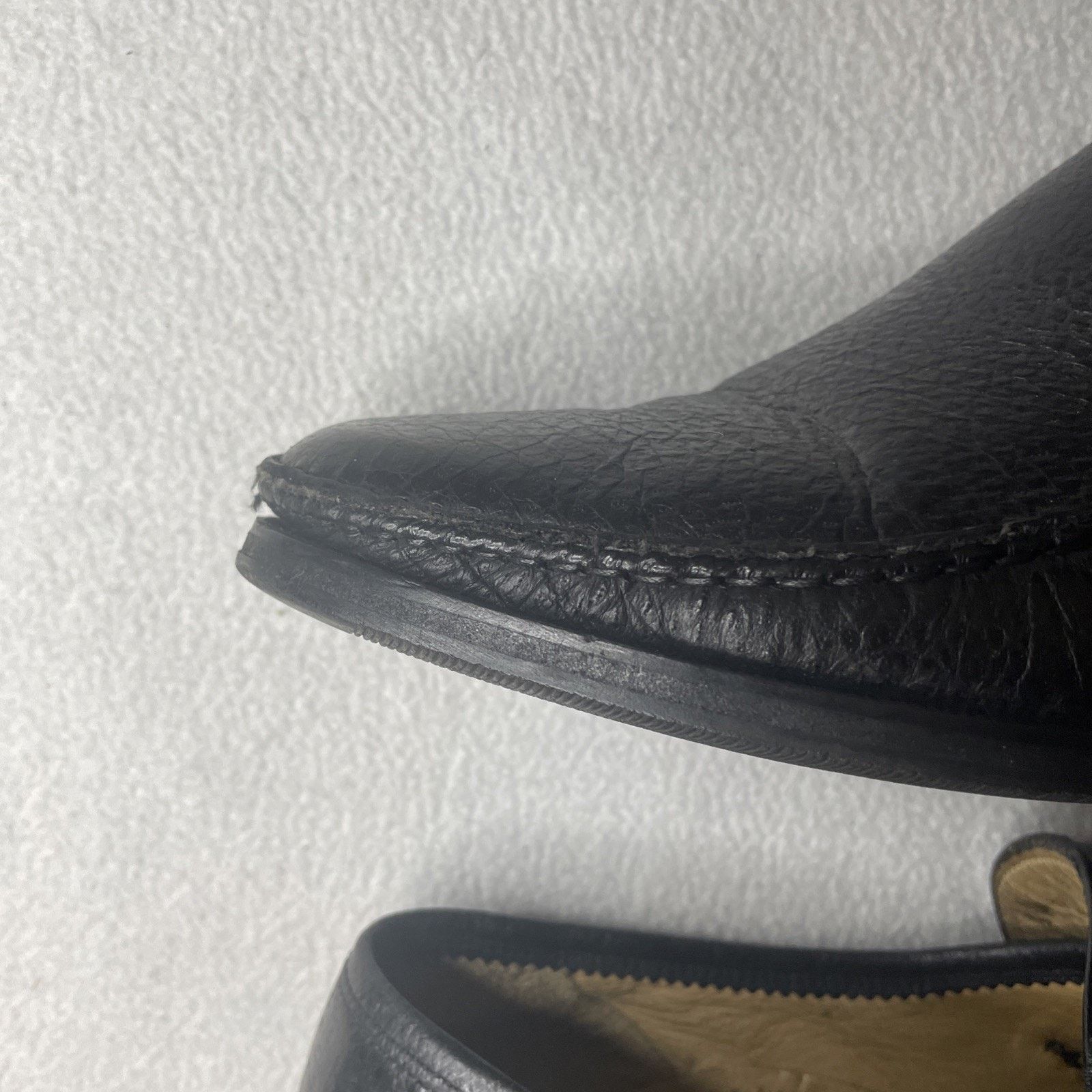 Zilli Authentic ZILLI Handmade Italian Black Leather Loafers Size US 11 / EU 44 - 7 Thumbnail