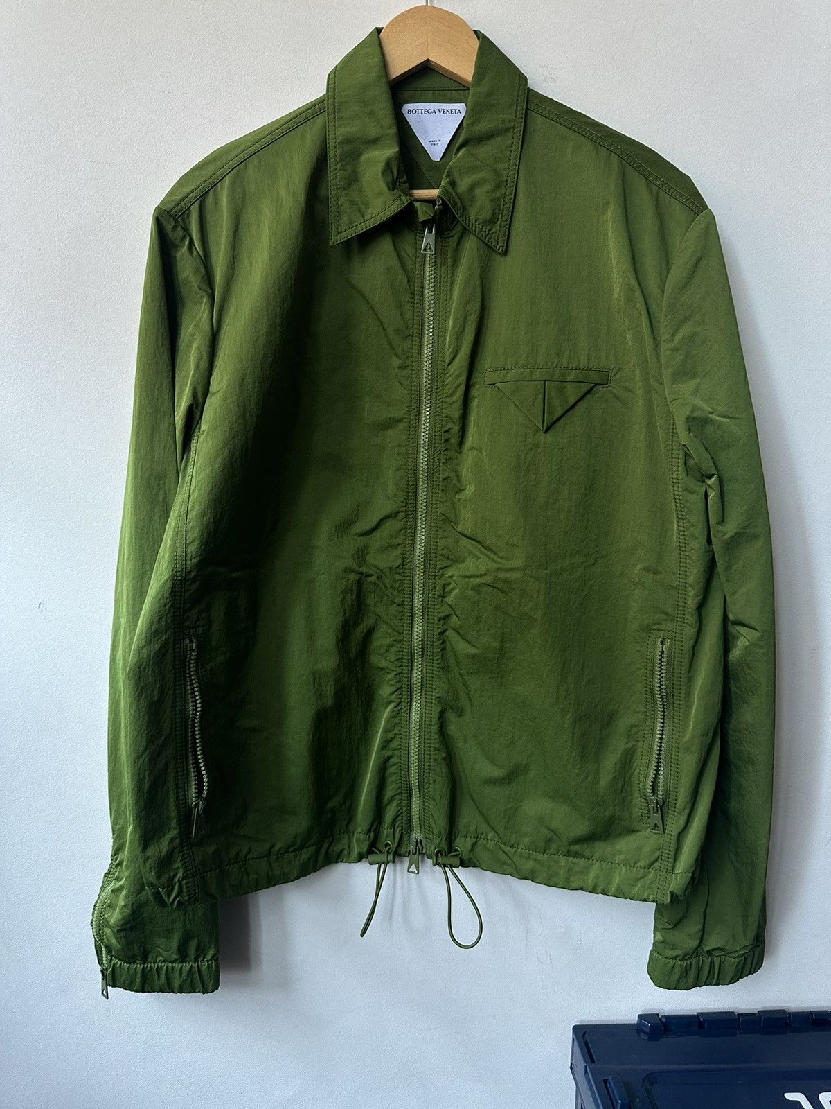 Bottega Veneta Bottega Veneta Nylon Zip Up Windbreaker Size US M / EU 48-50 / 2 - 1 Thumbnail