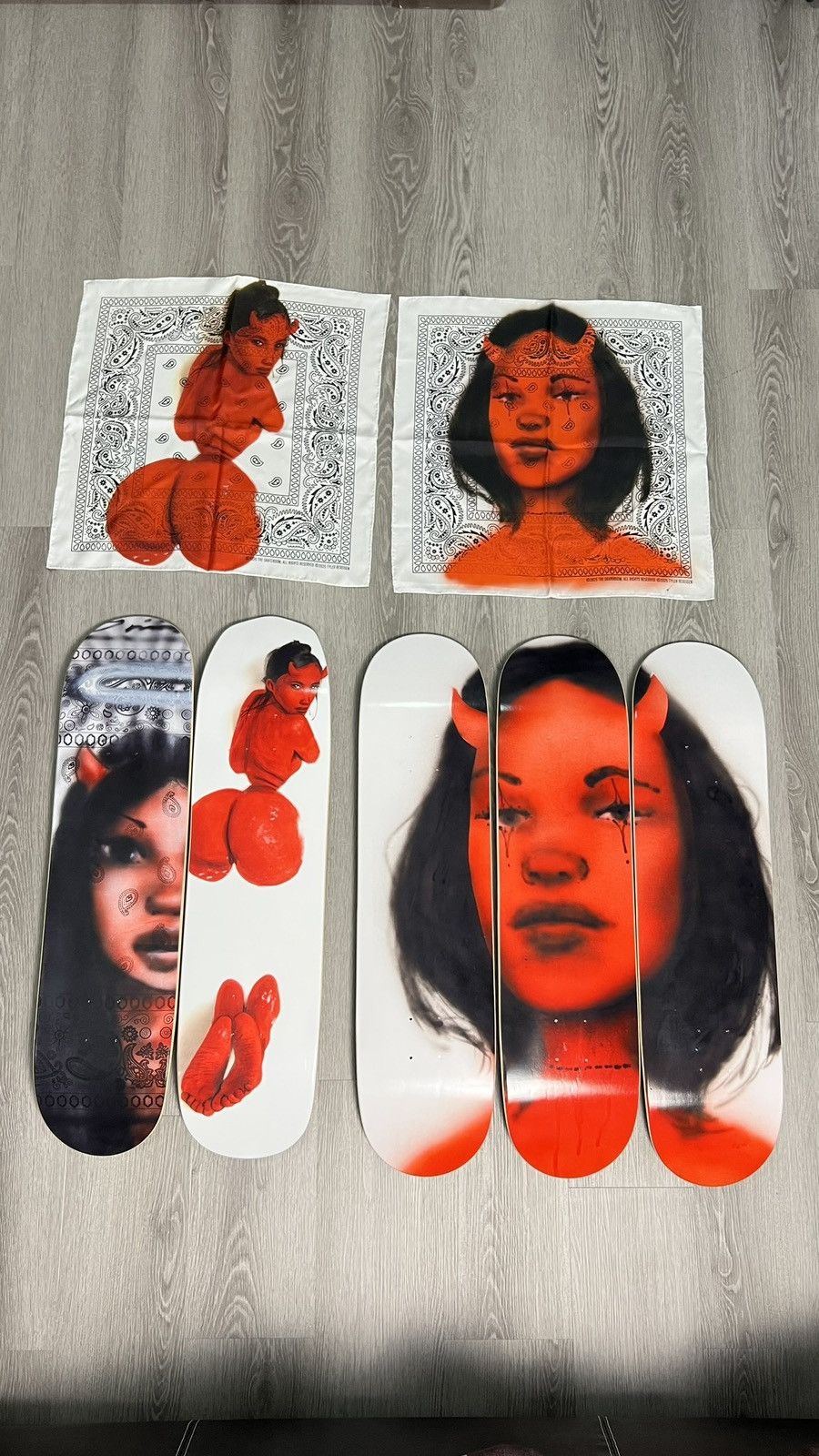Other TRex Global , Tyler Rexeizen Skate Deck of 5 Size ONE SIZE - 9 Thumbnail