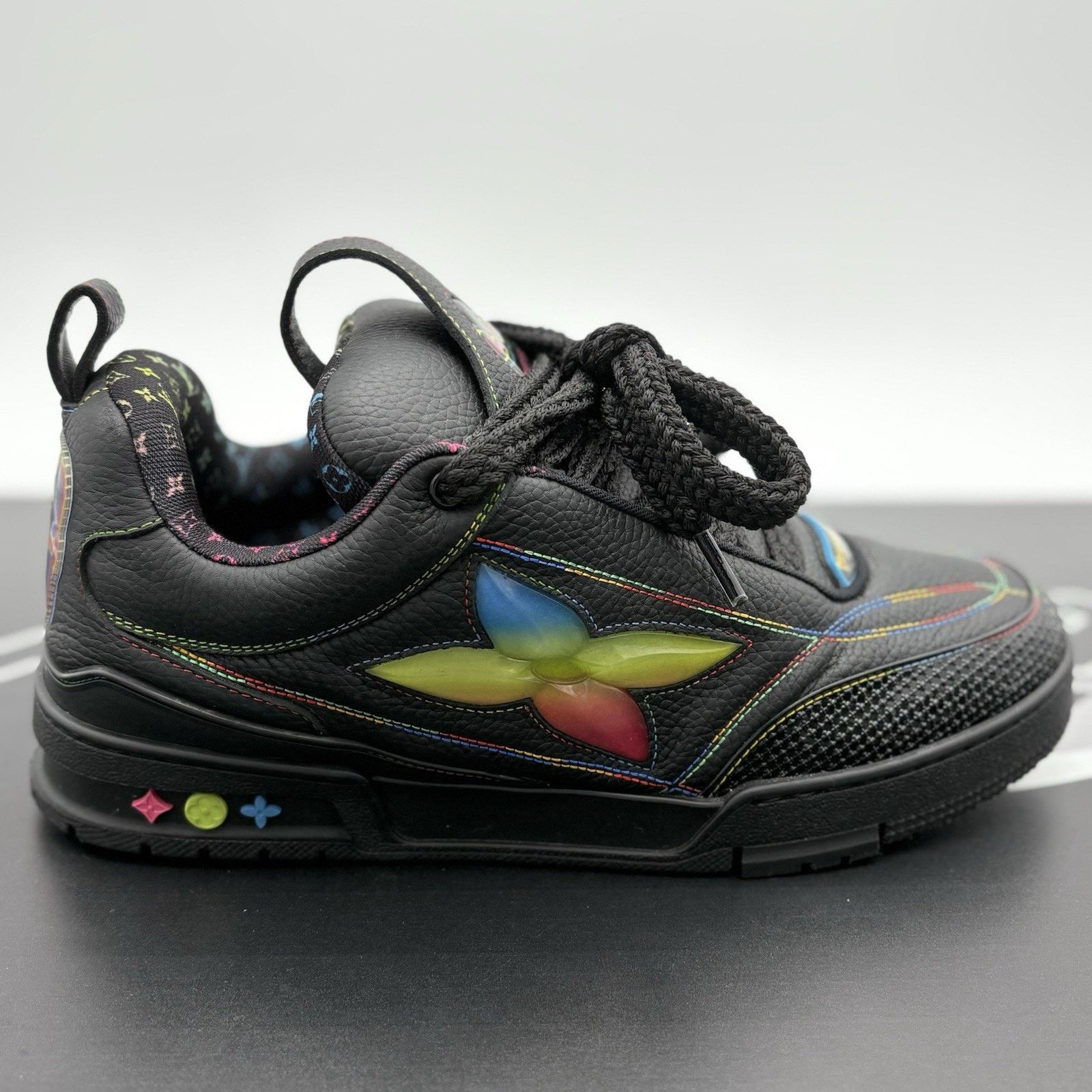 Louis Vuitton Louis Vuitton Skate ' Black Multicolor ' | SUPER CLEAN! Size US 10.5 / EU 43-44 - 2 Thumbnail