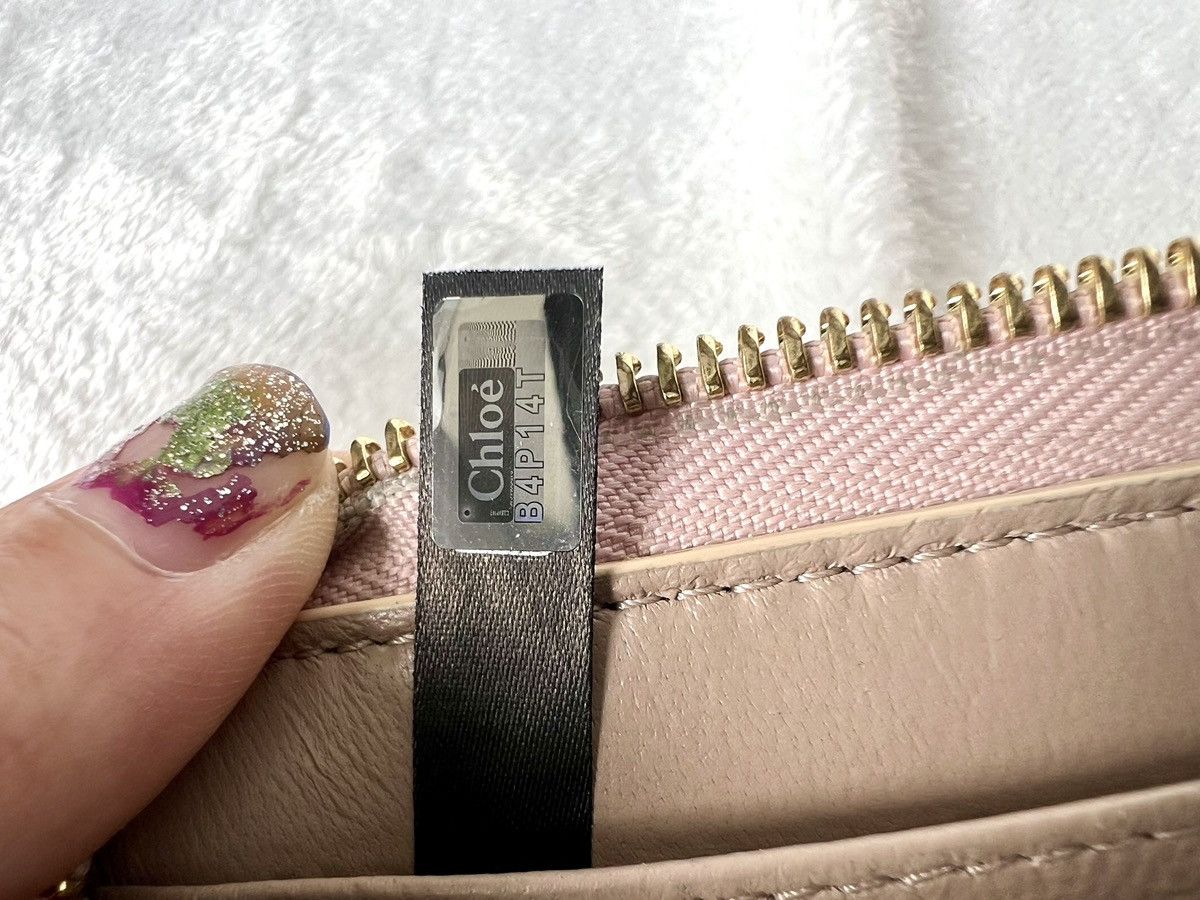 Chloe Chloe Drew Long Wallet – Dusty Pink Size ONE SIZE - 22 Thumbnail