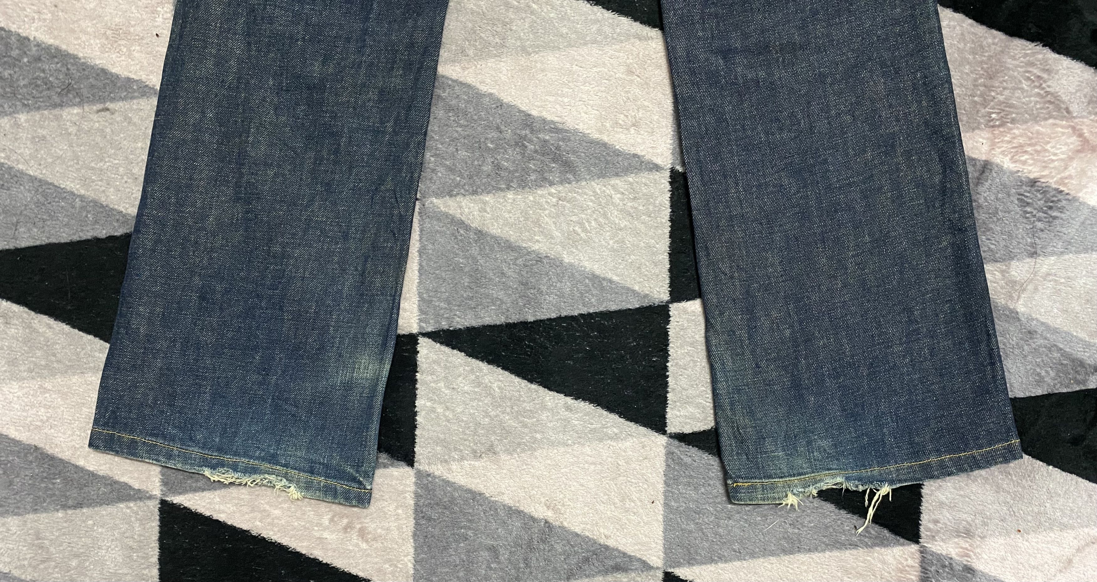 Lee Vintage Lee MR Riders Sanforized Mini Bootcut Jeans Size US 28 / EU 44 - 6 Thumbnail