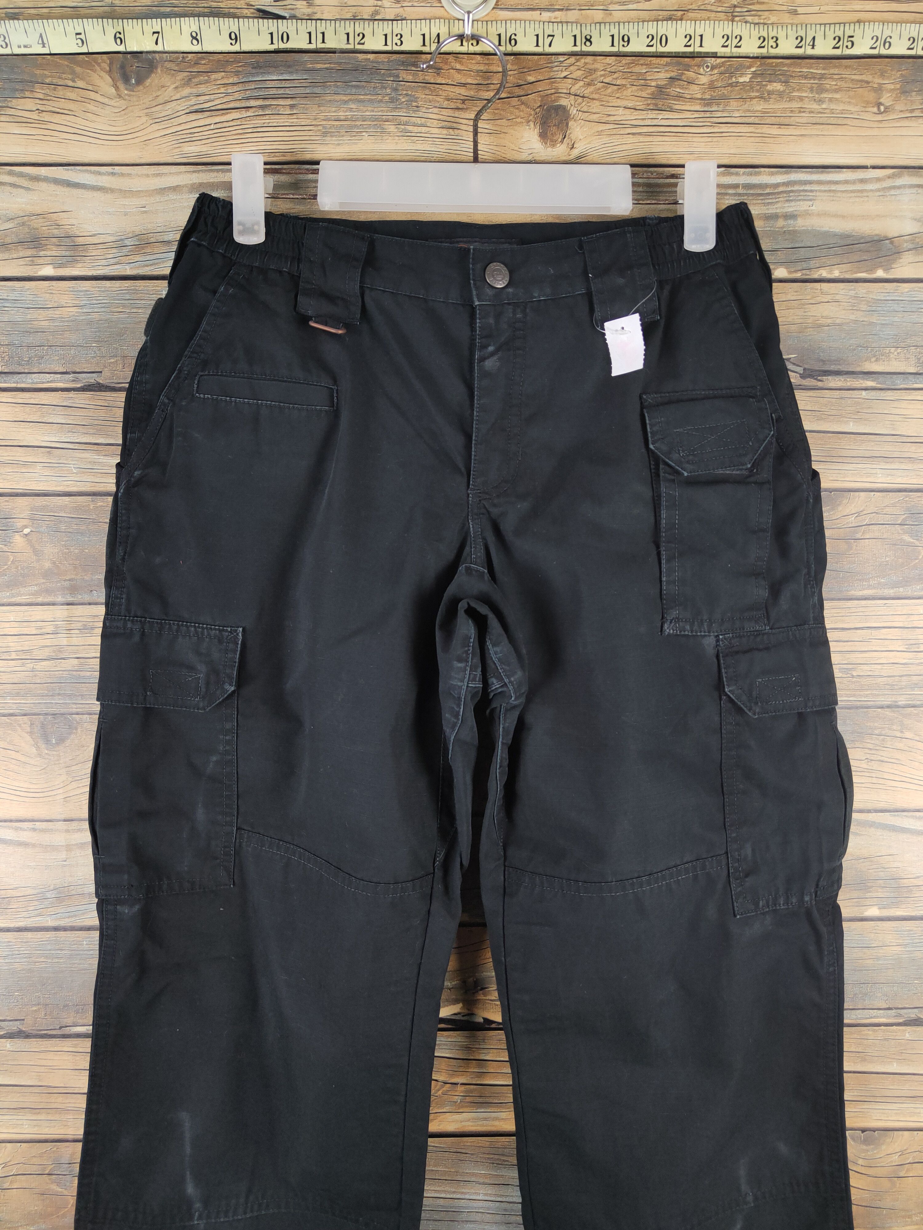 5.11 DL 511+Tactical Black Multipocket Tactical Cargo Pants #987 Size US 28 / EU 44 - 2 Thumbnail