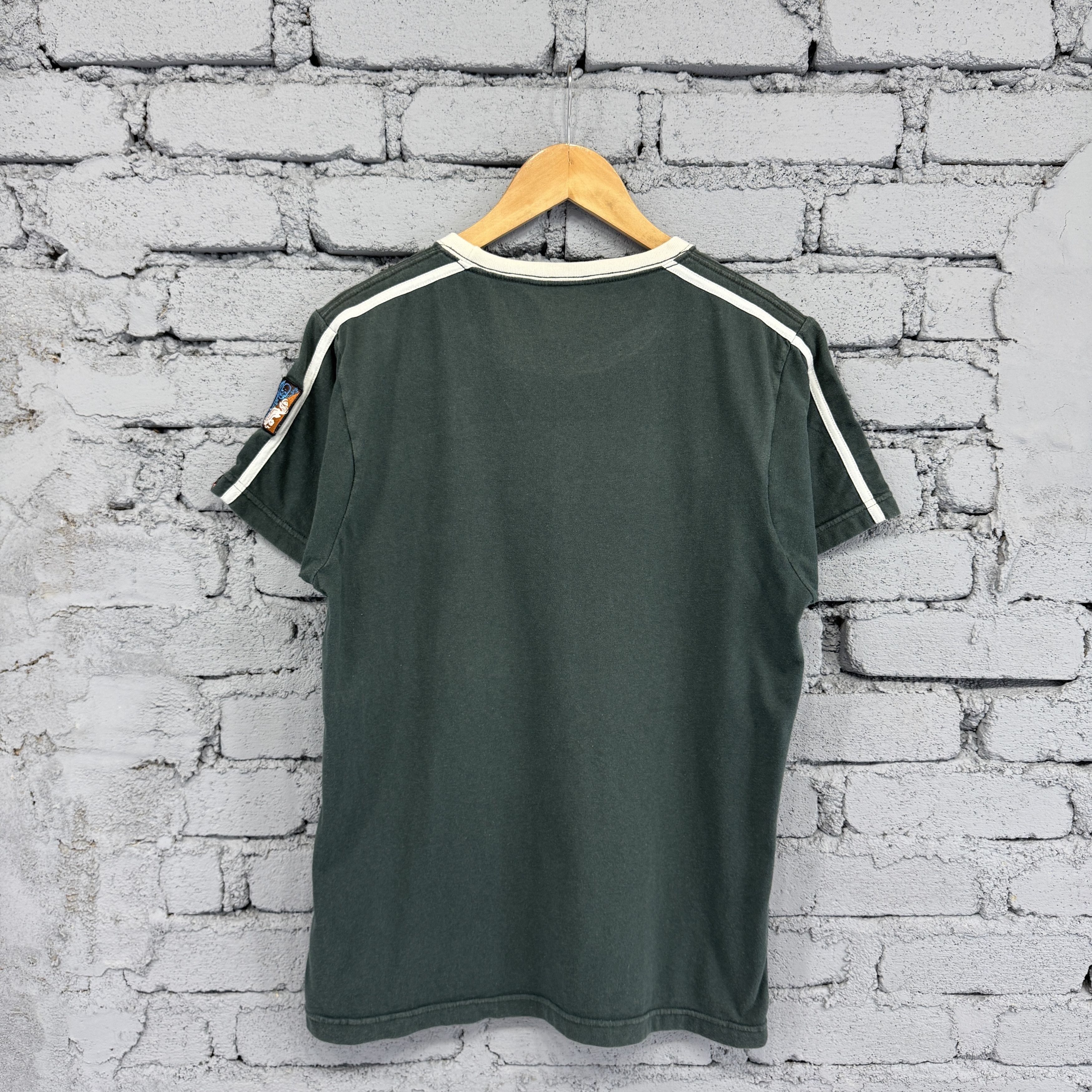 Vintage Rare Vintage Quiksilver Dark Green Tshirt Size US M / EU 48-50 / 2 - 2 Thumbnail