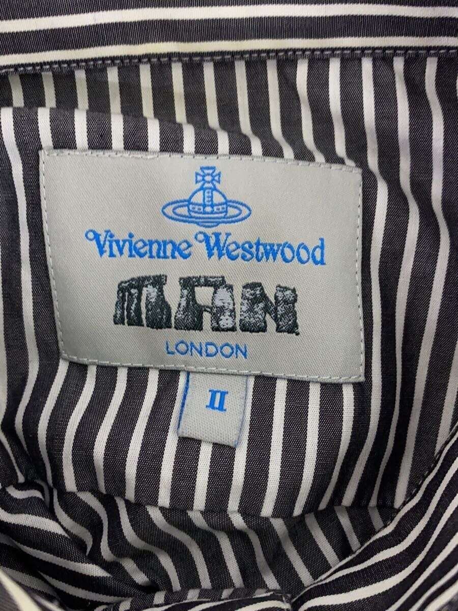 Vivienne Westwood Striped Orb Button Shirt Size US M / EU 48-50 / 2 - 4 Thumbnail