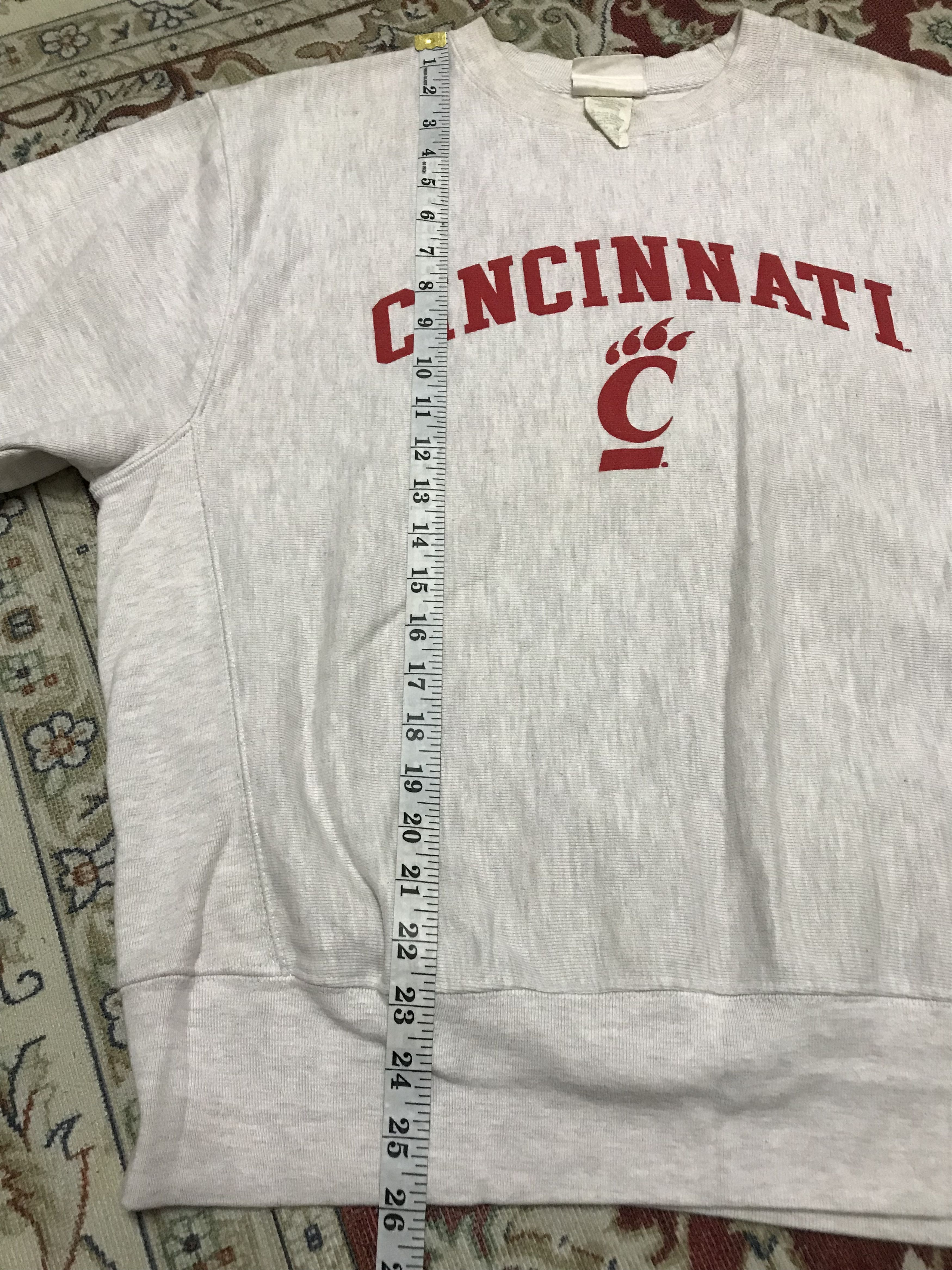 Champion Vintage Champion Reverse Weave Cincinnati American Collage Size US M / EU 48-50 / 2 - 8 Thumbnail
