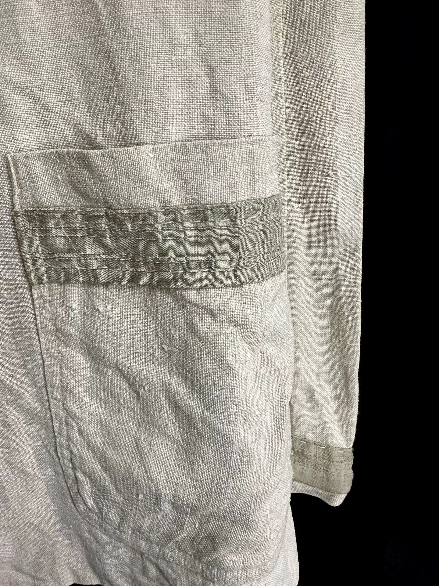 Casey Vidalenc Vintage Linen Silk Coat