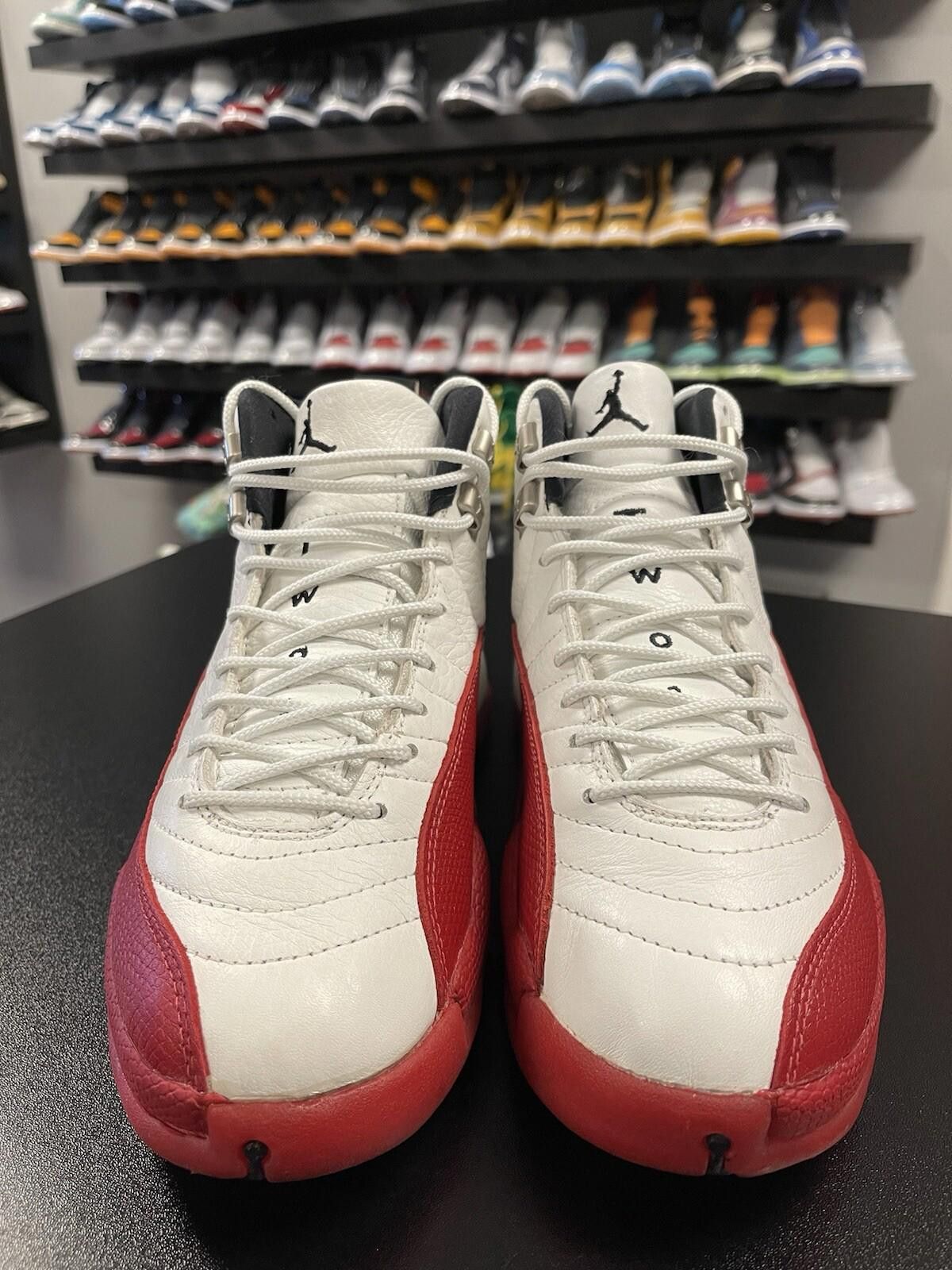 Nike Size 8 - Nike Air Jordan 12 XII OG Cherry 1996 White-Varsity Size US 8 / EU 41 - 2 Thumbnail