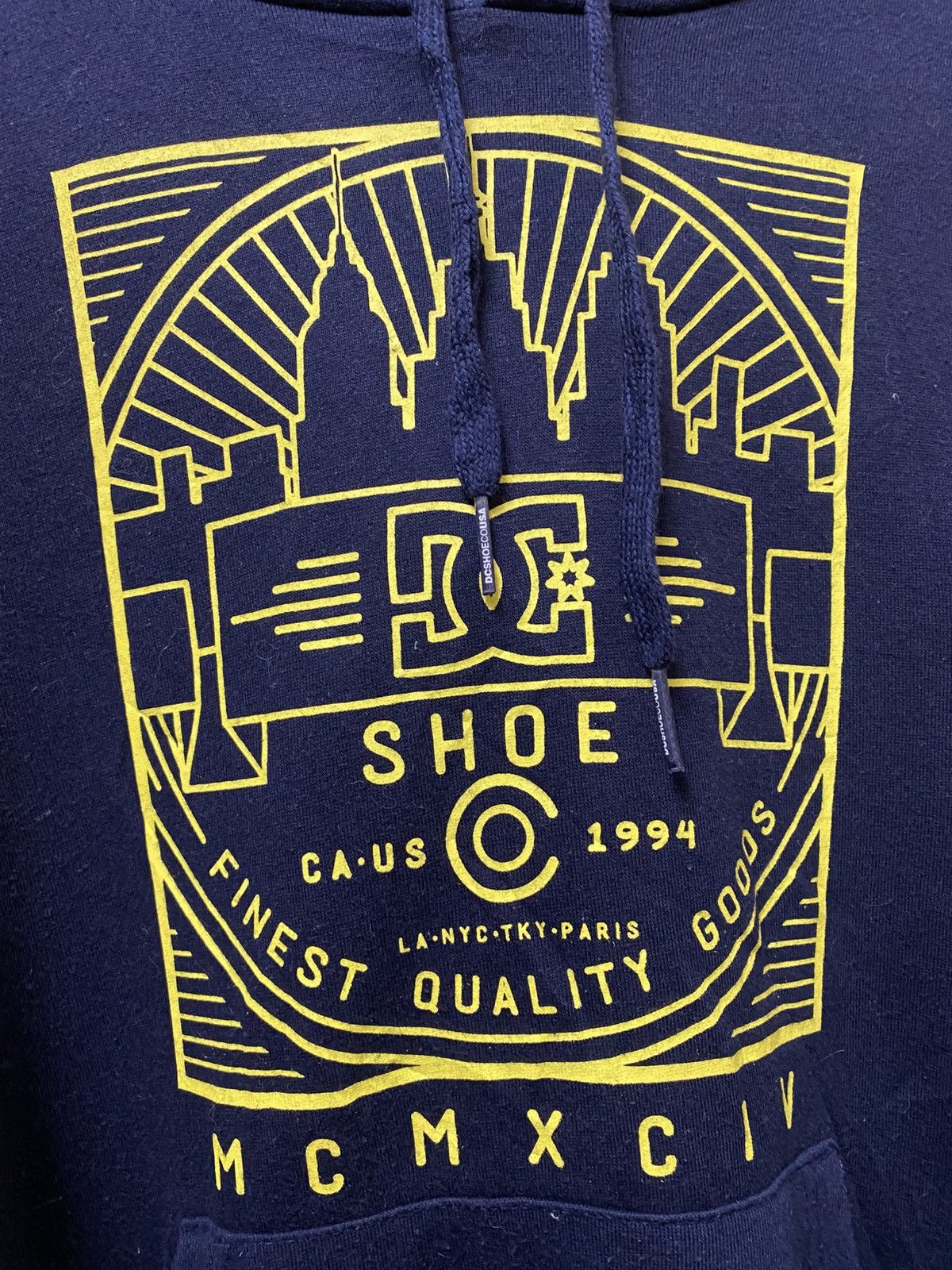 DC DCshoecausa Hoodie Colour Blue Black Size US S / EU 44-46 / 1 - 4 Thumbnail