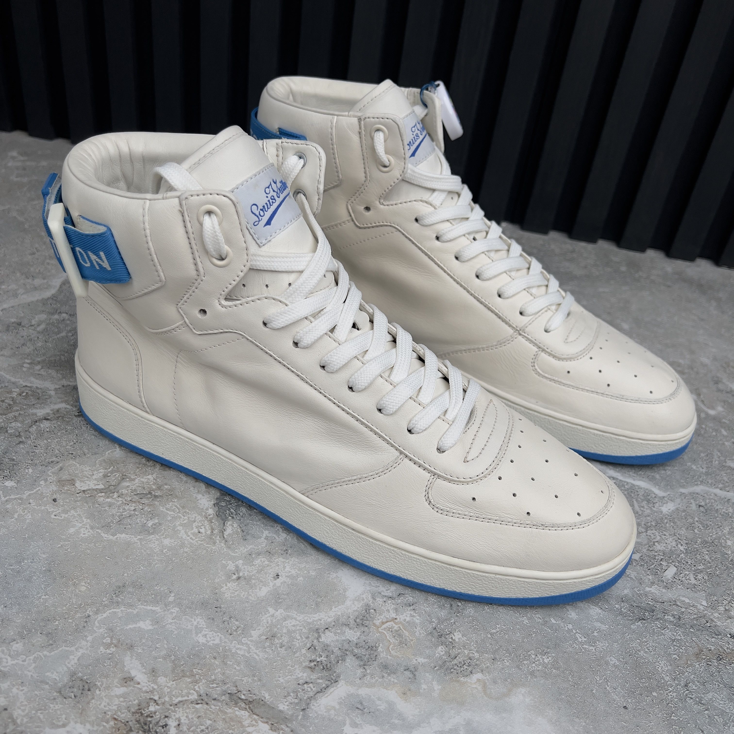 Louis Vuitton Louis Vuitton Rivoli High Top Sneakers Leather Size US 9 / EU 42 - 5 Thumbnail