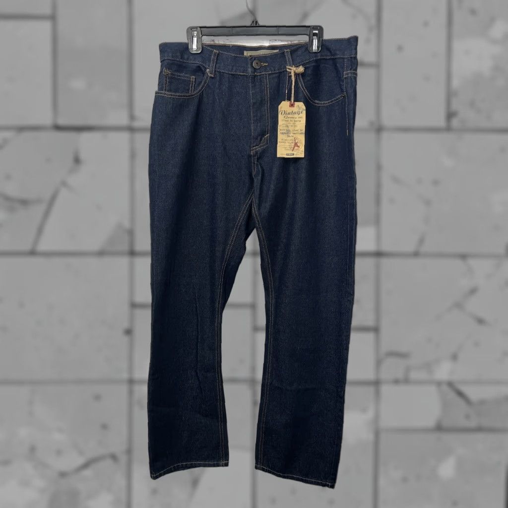 Vintage VINTAGE Genes Jeans Mens 36x32 Blue Straight NWT Vintage Genes Jeans Mens 36x32 Blue Straight NWT Size US 36 / EU 52 - 1 Thumbnail