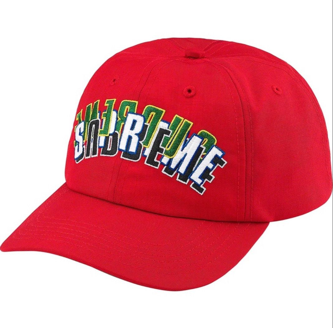 Supreme Stacked Cordura Red 6-Panel Size ONE SIZE - 2 Thumbnail