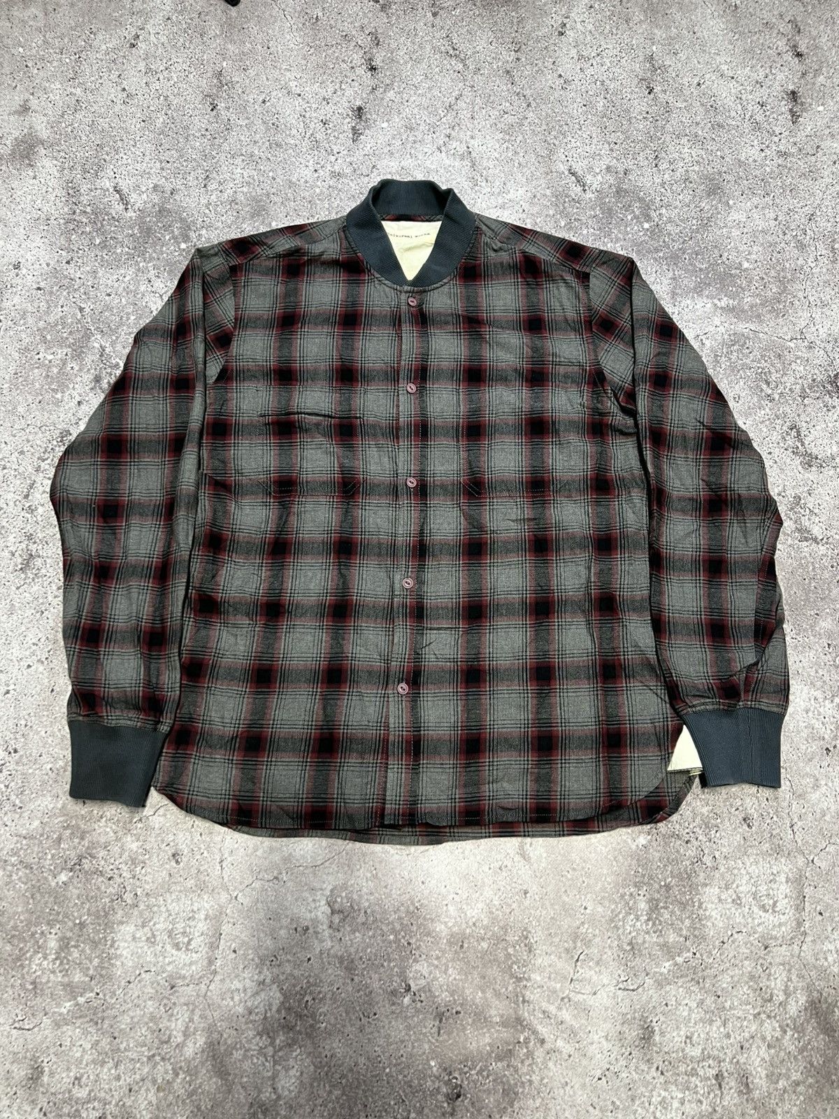 Universal Works Universal Works Flannel Button Up Shirt Tartan Check Size US L / EU 52-54 / 3 - 1 Thumbnail
